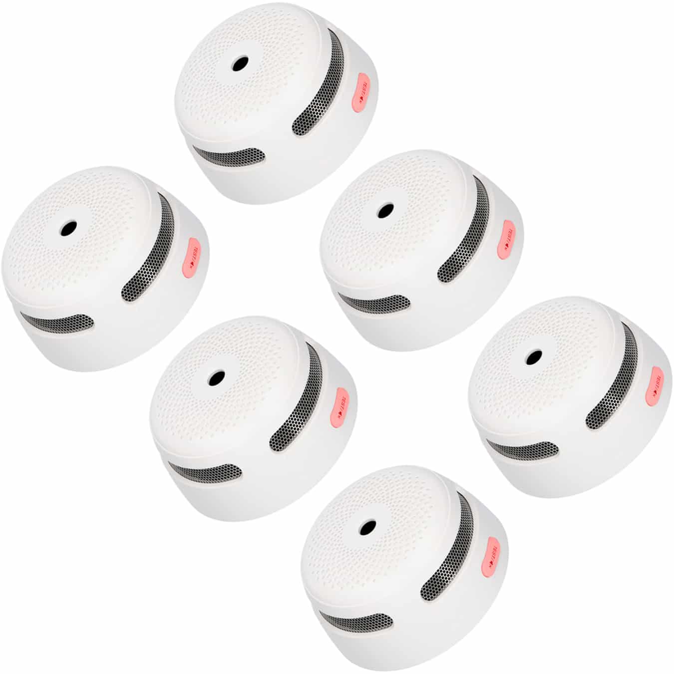 Koop X-Sense XS01-Wx6 Rookmelderset – draadloos koppelbaar – 6-pack