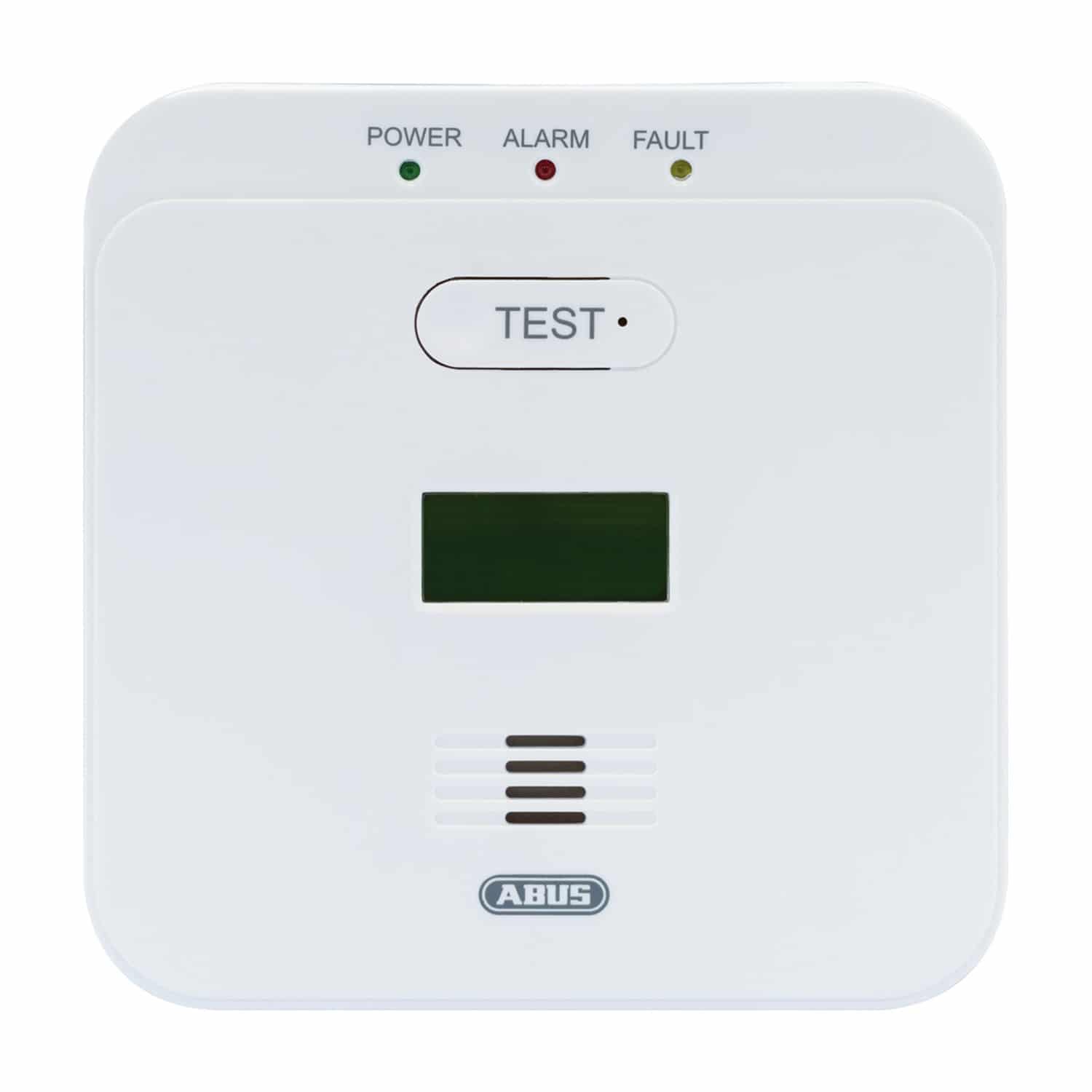 ABUS COWM510 Koolmonoxidemelder werkt op batterijen Detectie van Koolmonoxide