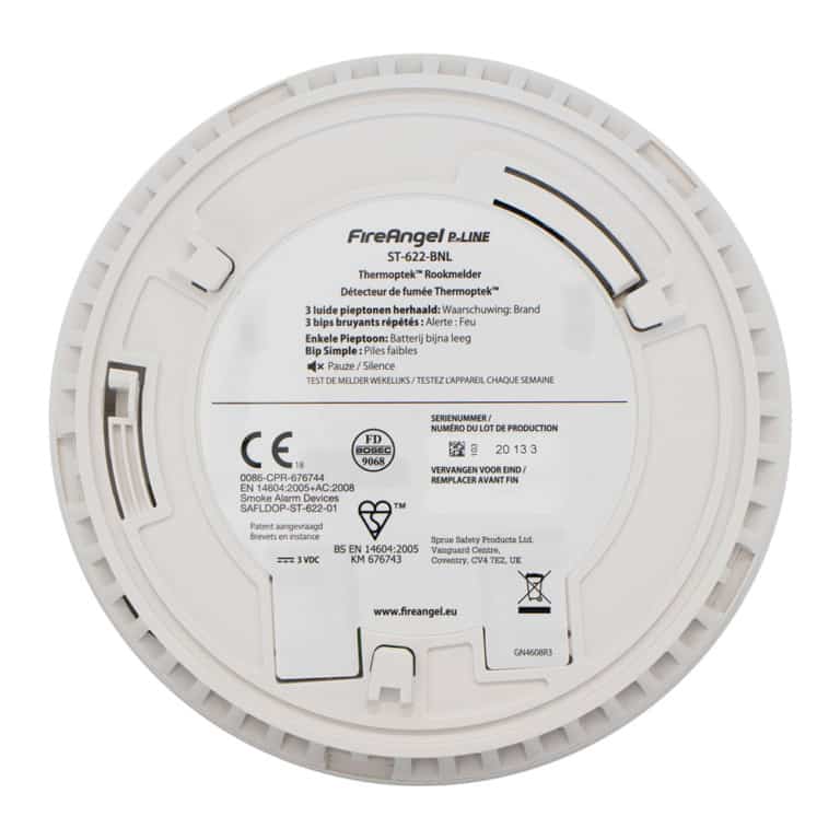 FireAngel ST622 Rookmelder Brandpreventiewinkel