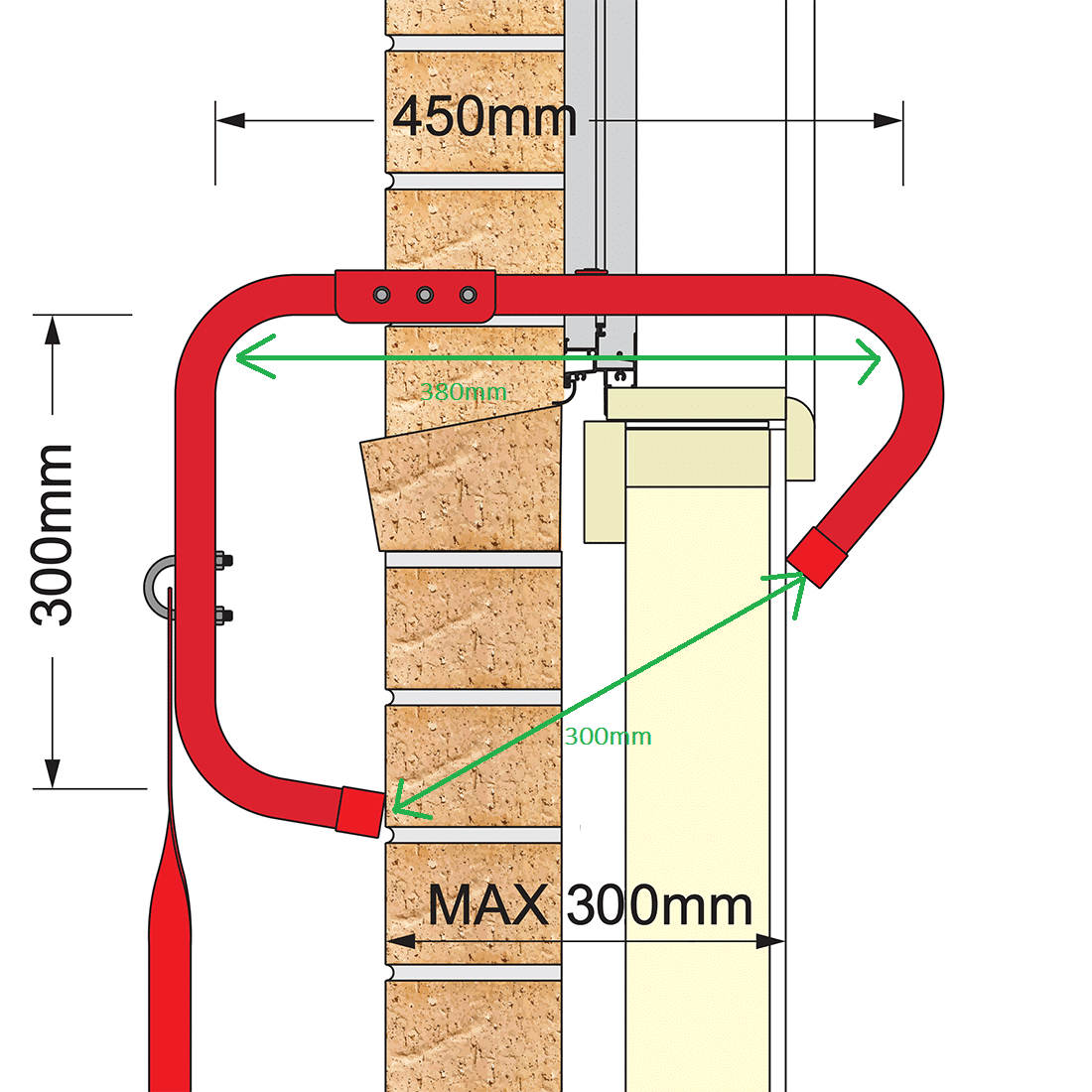 Koop ATV 500.HSL5 Vluchtladder 5 mtr