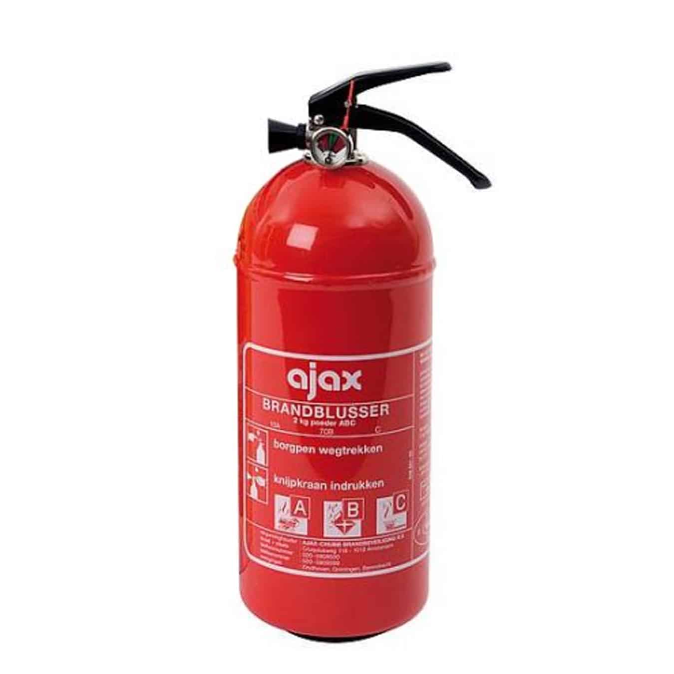 Koop Ajax KP2 Brandblusser poeder 2 kg