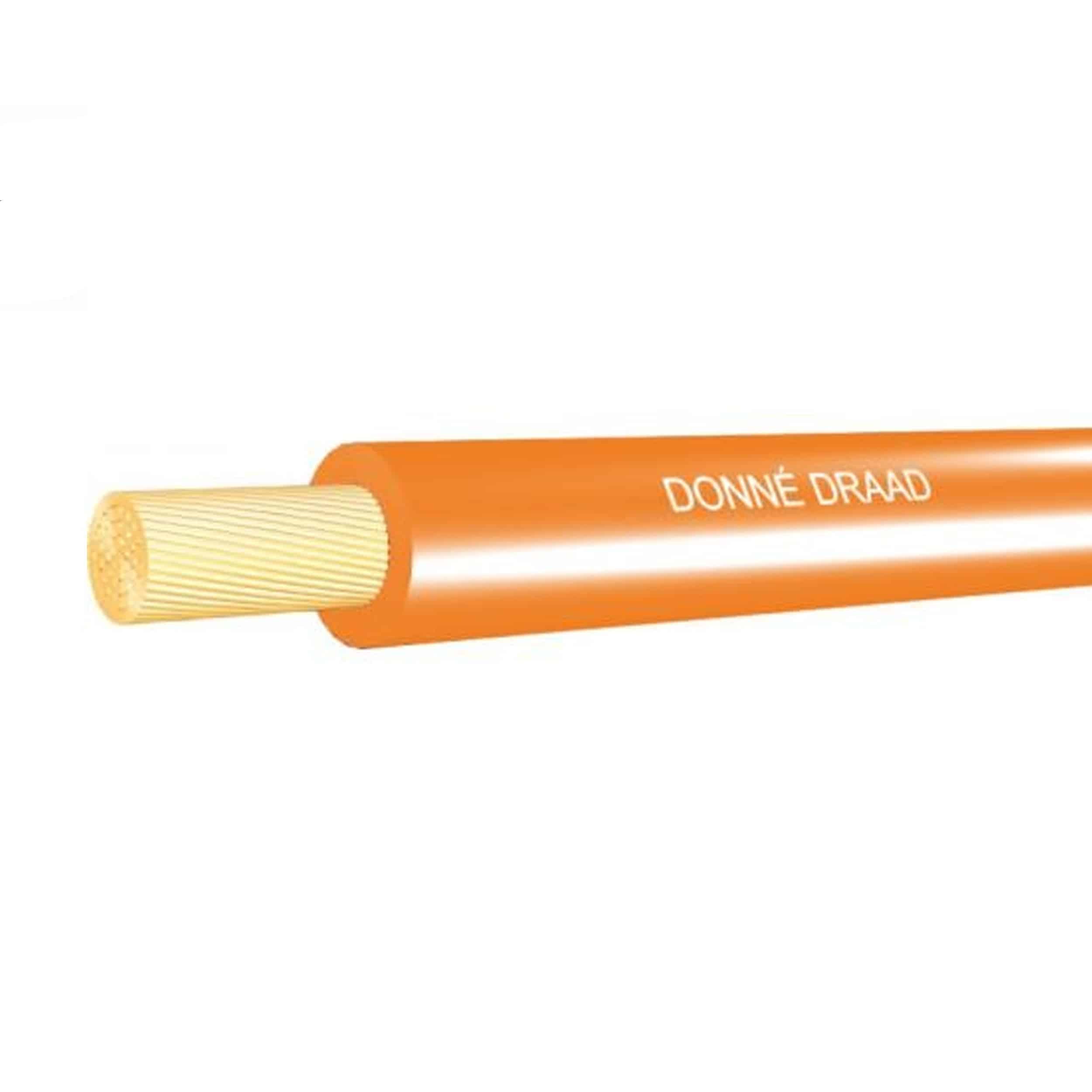 Donne Installatiedraad 1.5mm Oranje