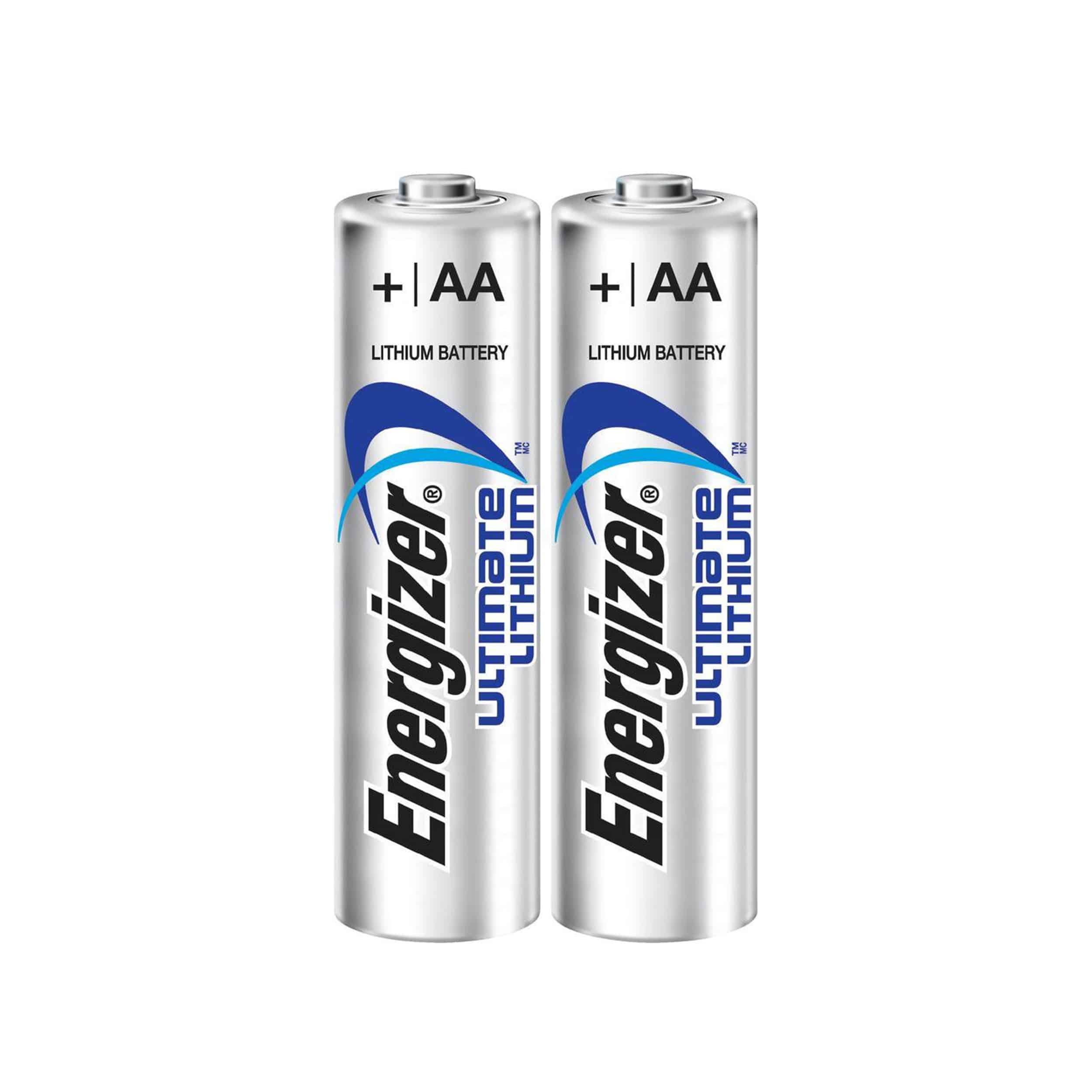Lithium AA batterijen Energizer Ultimate L91 (2 stuks)
