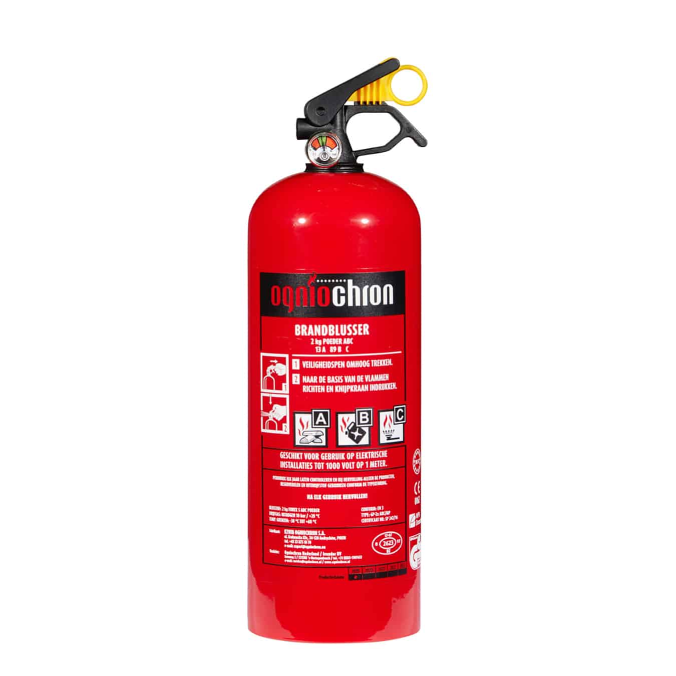 Koop SAVS® Brandblusser poeder 2 kg – GP-2x ABC/MP