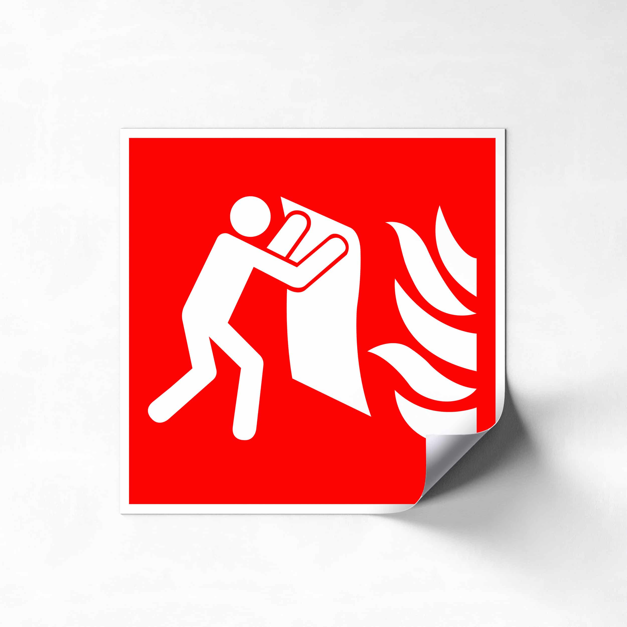 Pictogram Blusdeken 10x10cm