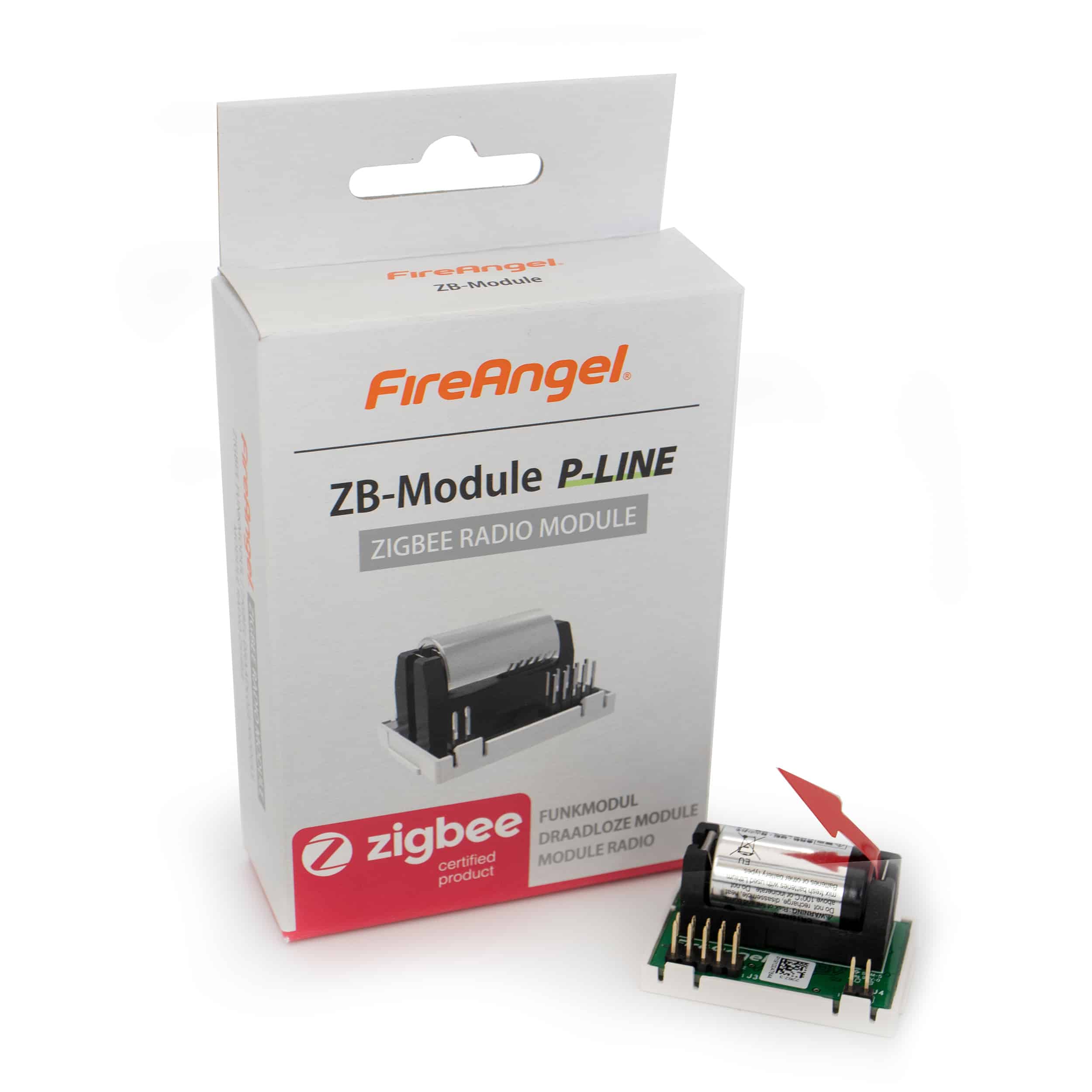 Zigbee ZB-module Fireangel - Maakt slimme melder (WiFi) - Geschikt voor FireAngel en Angeleye