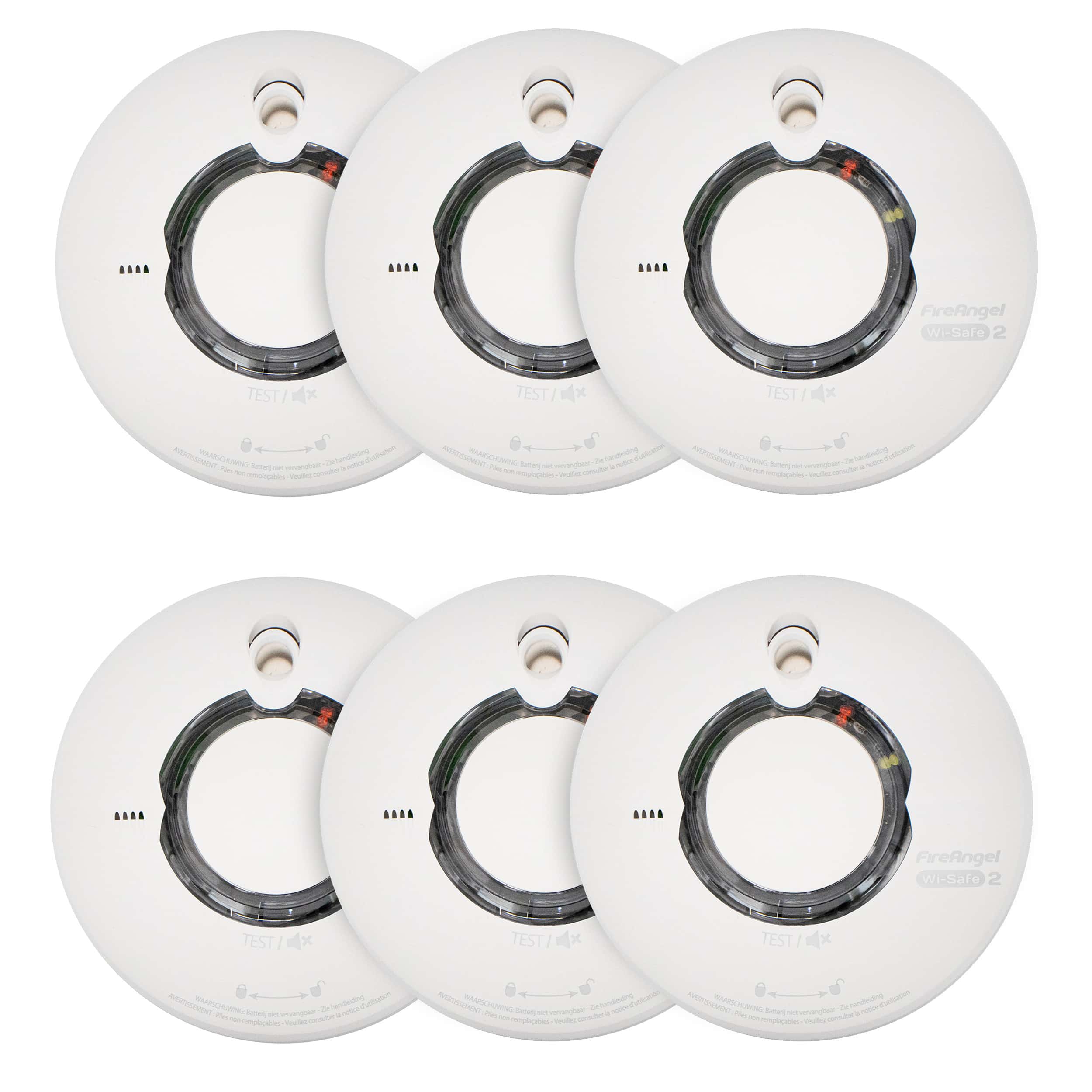 FireAngel WST-630T-BNLT Rookmelder 6-pack