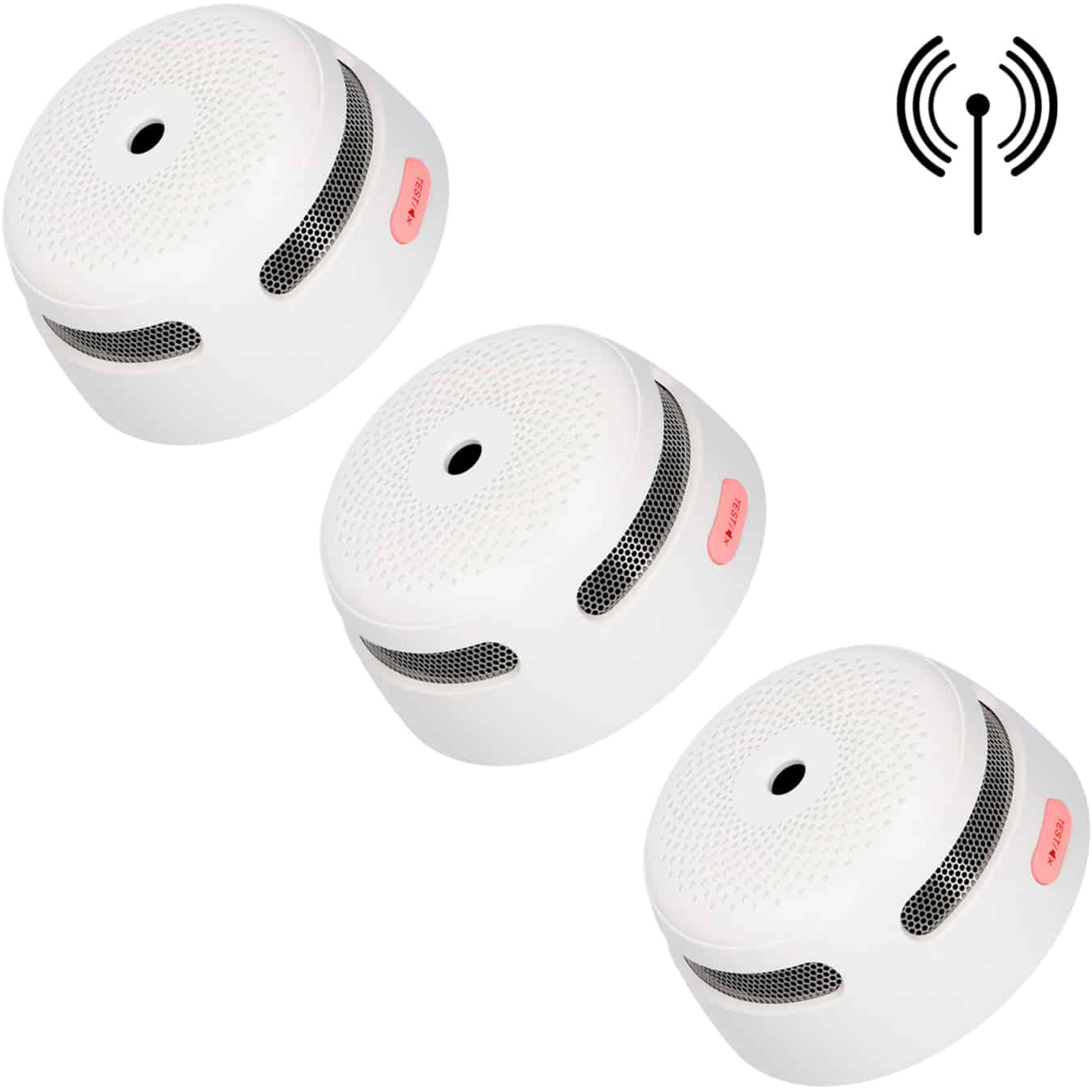 Koop X-Sense XS01-Wx3 Rookmelderset – draadloos koppelbaar – 3-pack