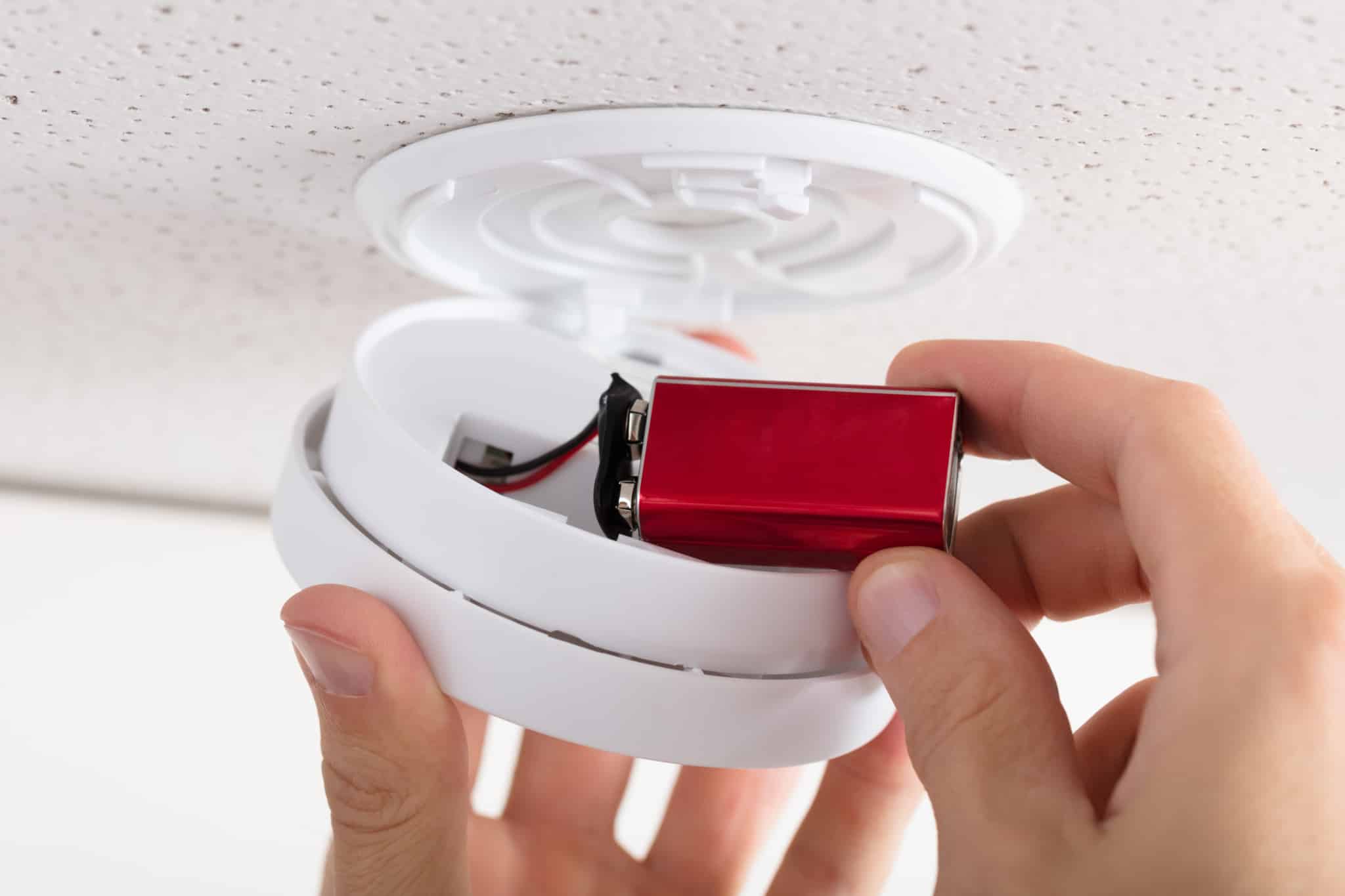 Rookmelder batterij vervangen Brandpreventiewinkel