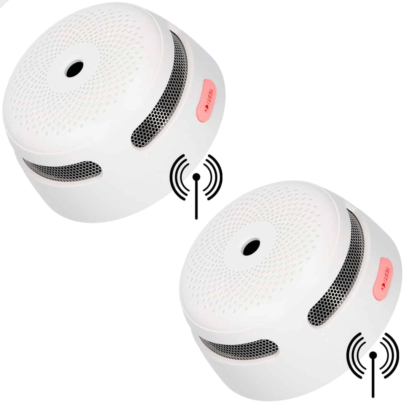 Koop X-Sense XS01-Wx2 Rookmelderset – draadloos koppelbaar – 2-pack
