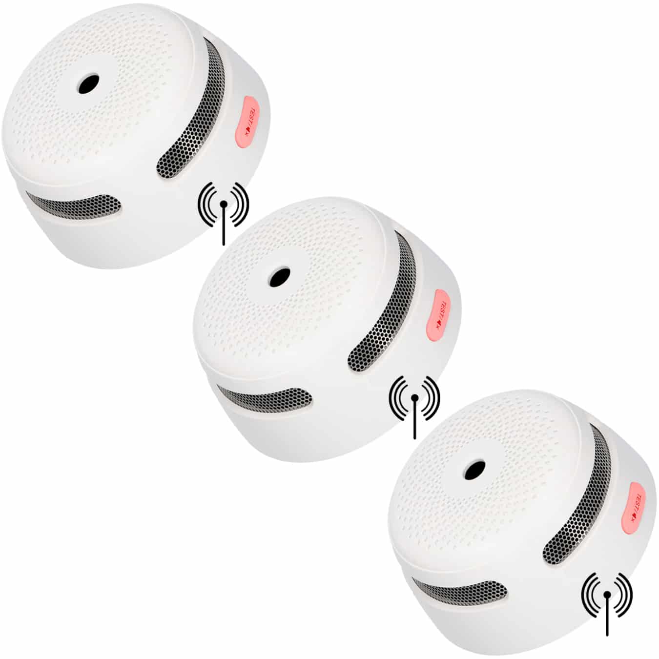 Koop X-Sense XS01-Wx3 Rookmelderset – draadloos koppelbaar – 3-pack
