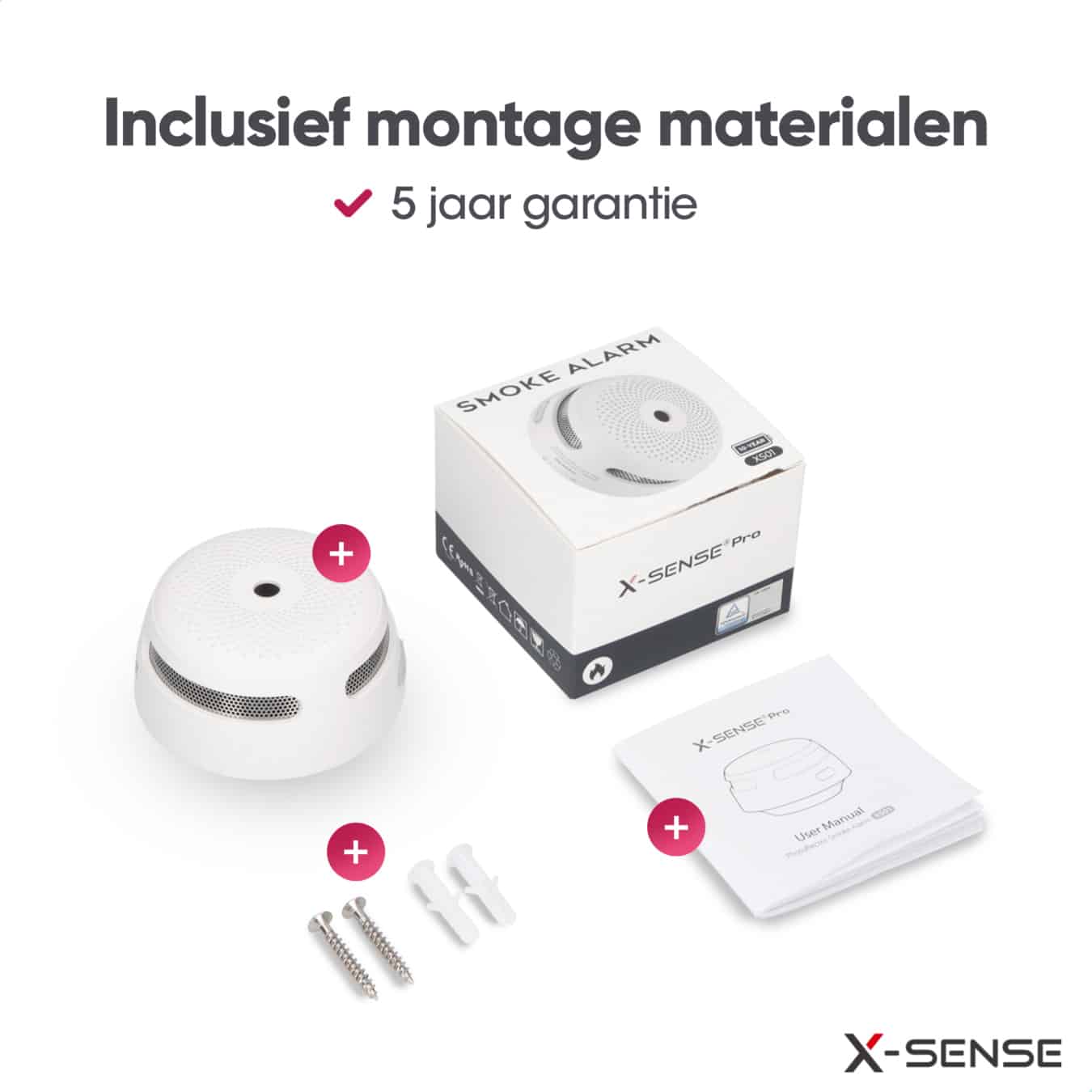 Koop X-Sense XS01-WT Rookmelder - Slimme melder WiFi