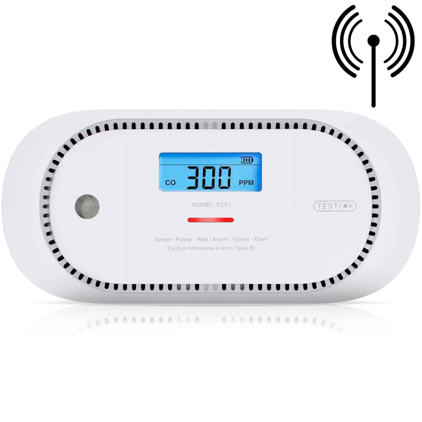 Koop X-Sense XC01P-WR Koolmonoxidemelder – draadloos koppelbaar