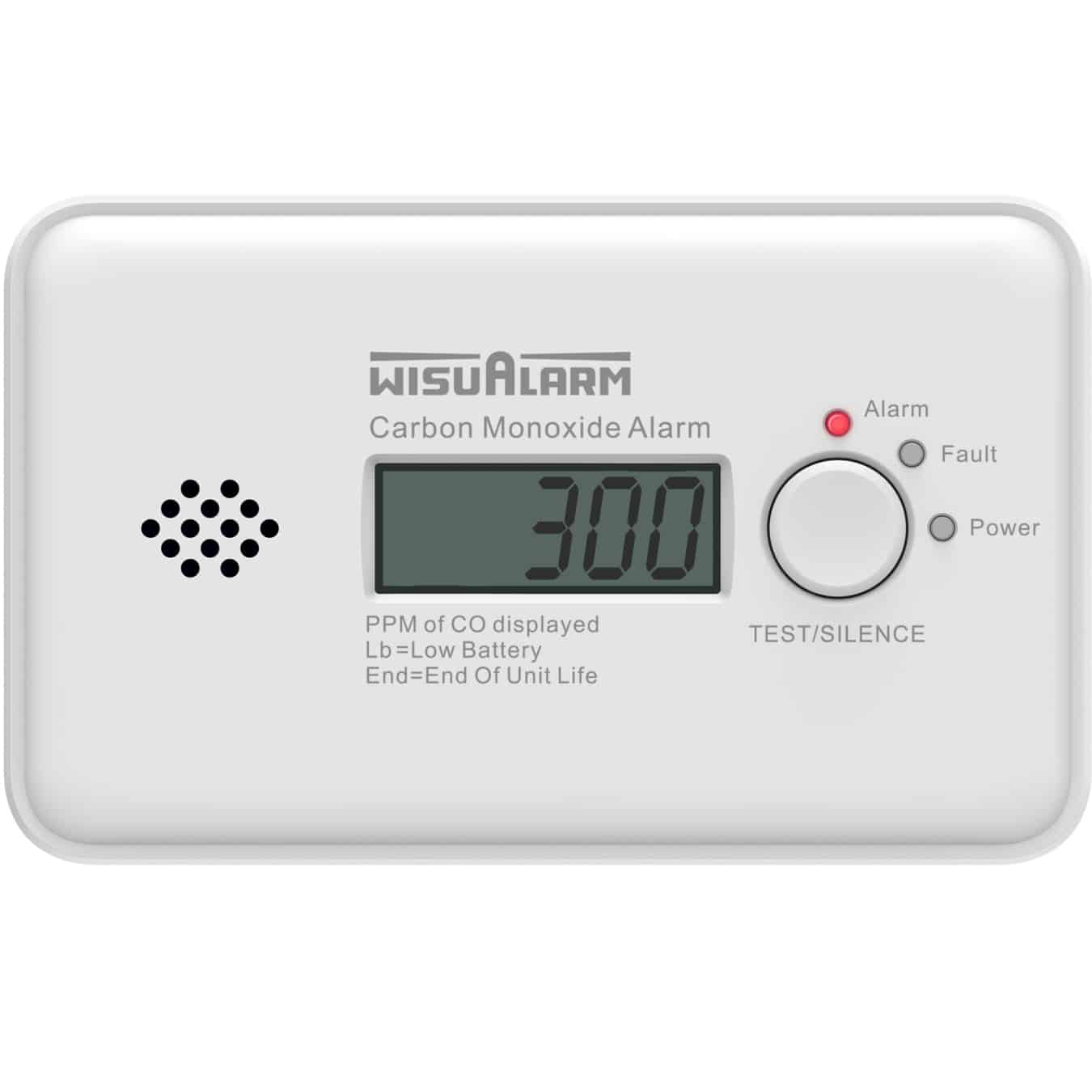 Koolmonoxidemelder met 10-jarige sensor en display - CO-melder voldoet aan  Europese Norm EN50291 (FC2802) ELRO