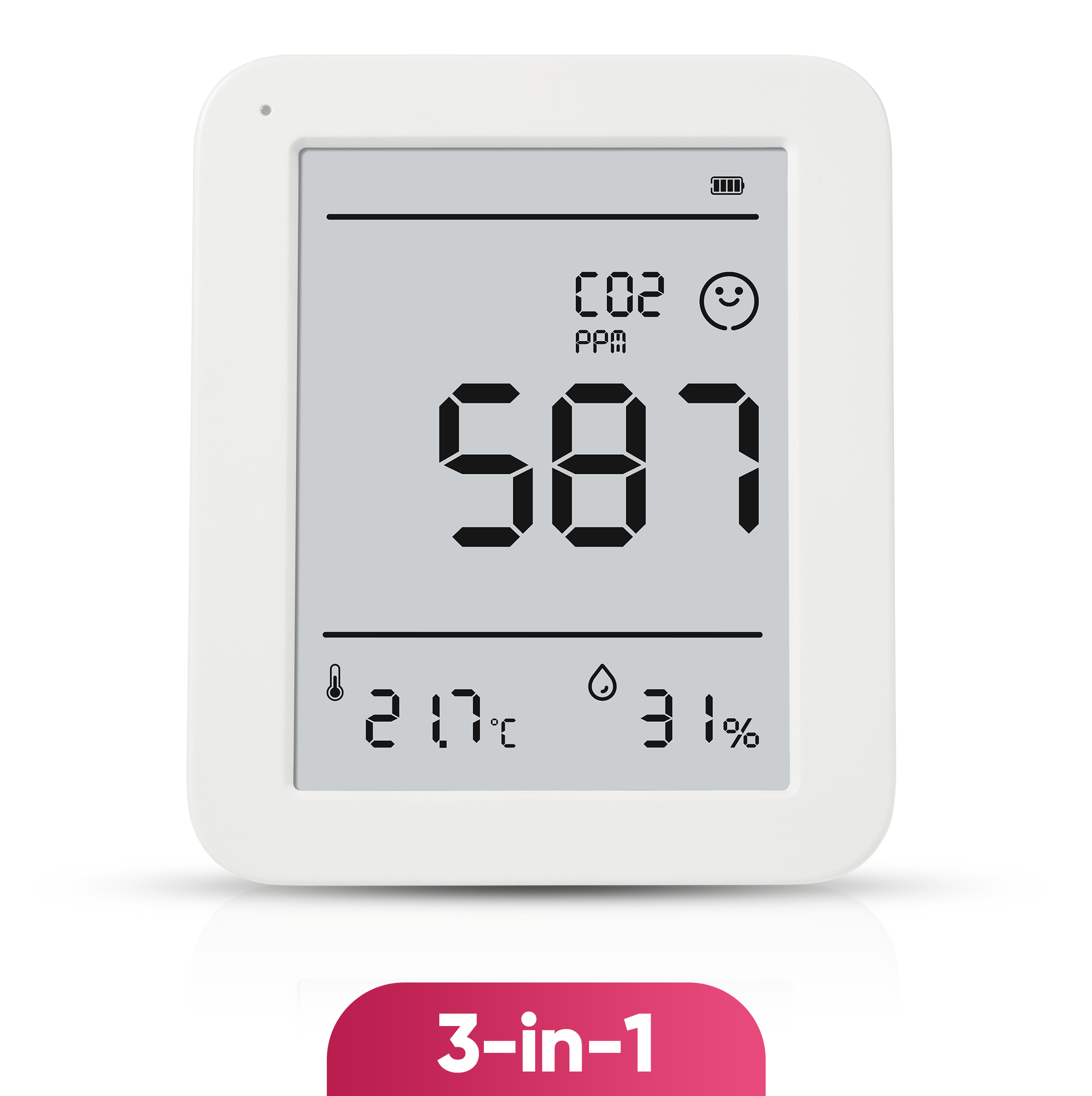 WisuAlarm M1 CO2 meter - Luchtkwaliteitsmeter