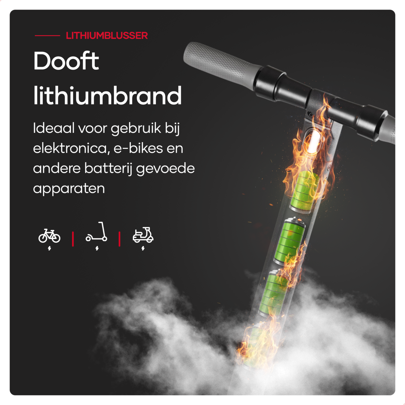 Koop SAVS Lithium brandblusser schuim 6 Liter AF Fluorvrij