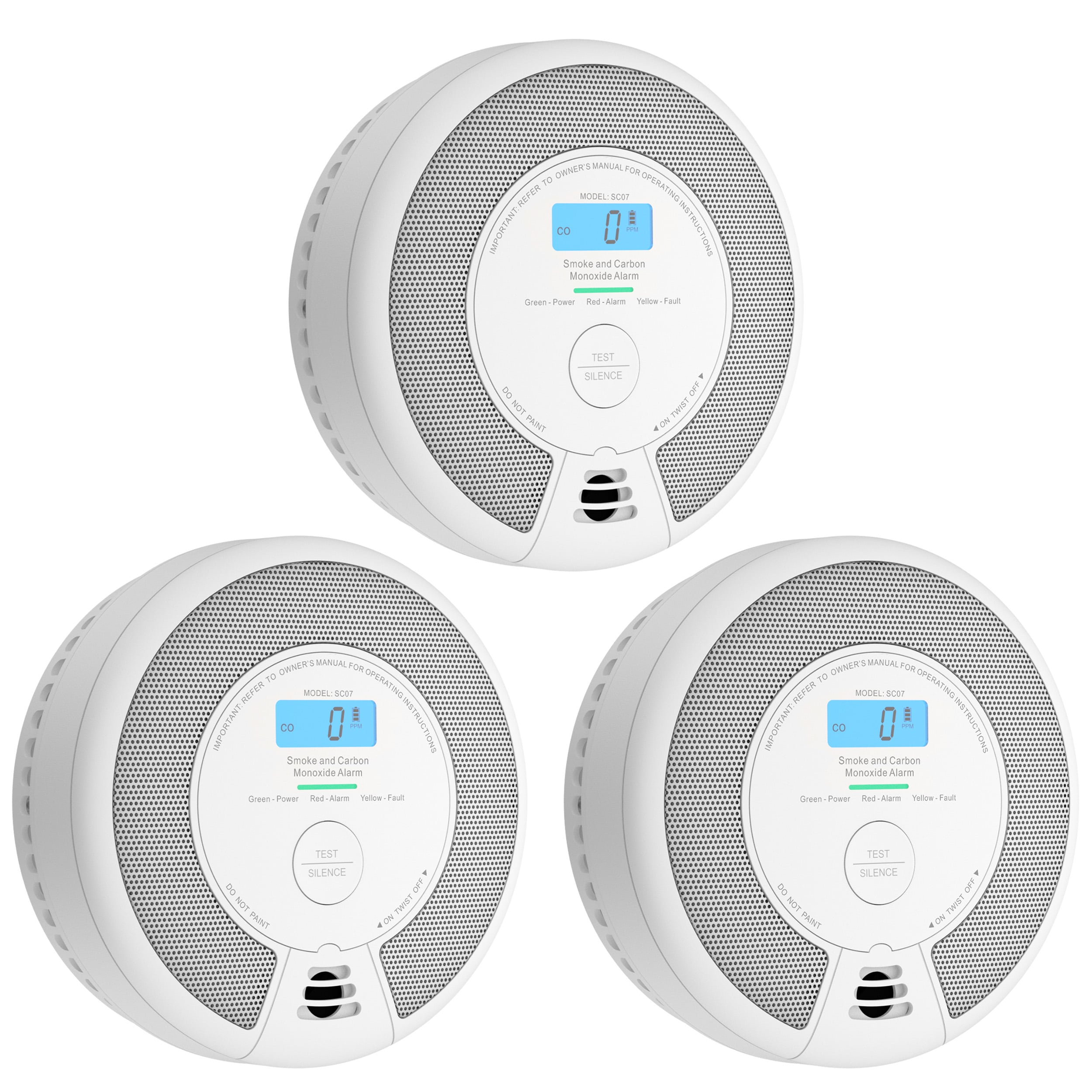 X-Sense SC07 Combimelder 3-pack