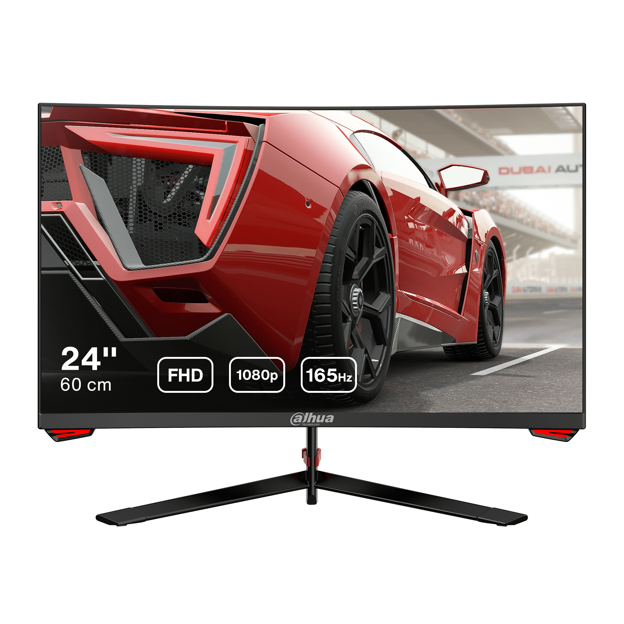 Dahua LM24-E230C - 24 inch Curved Full HD Monitor - 165 Hz - 1ms