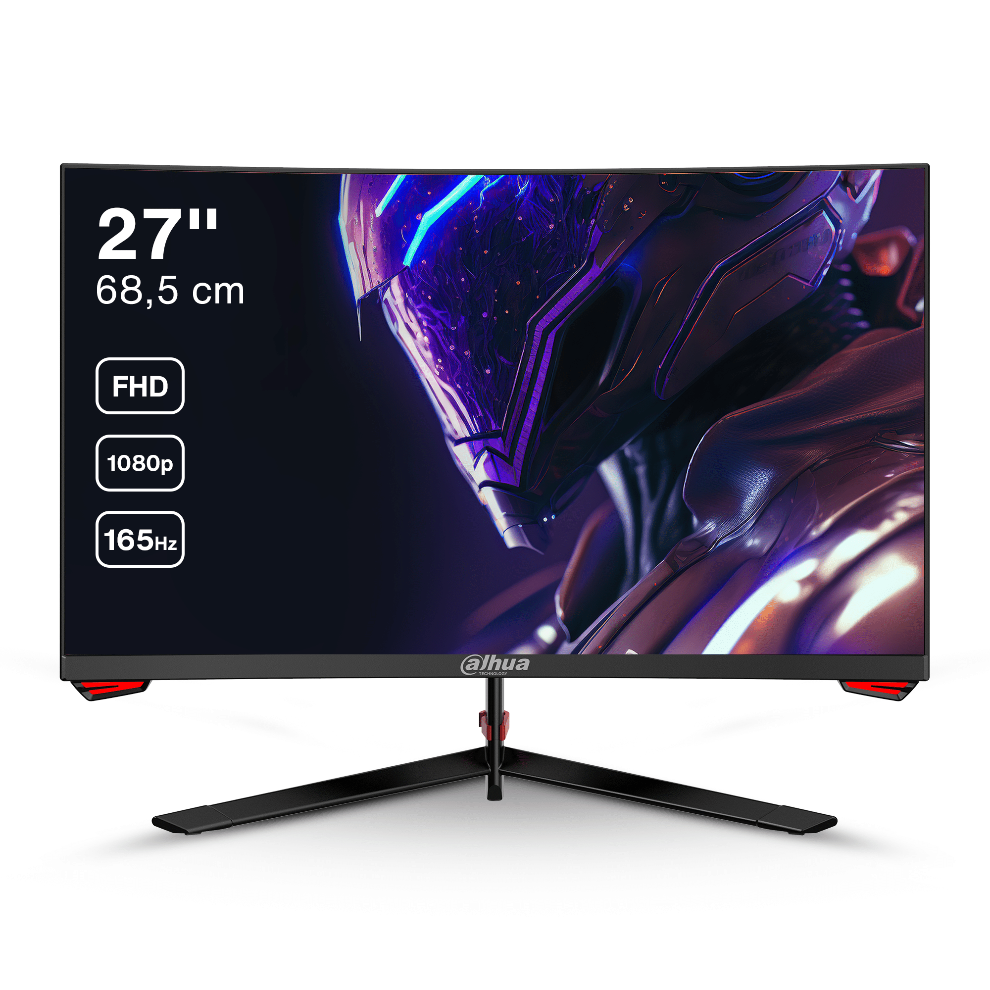 Dahua LM27-E230C - 27 inch Curved Full HD Monitor - 165 Hz - 1ms