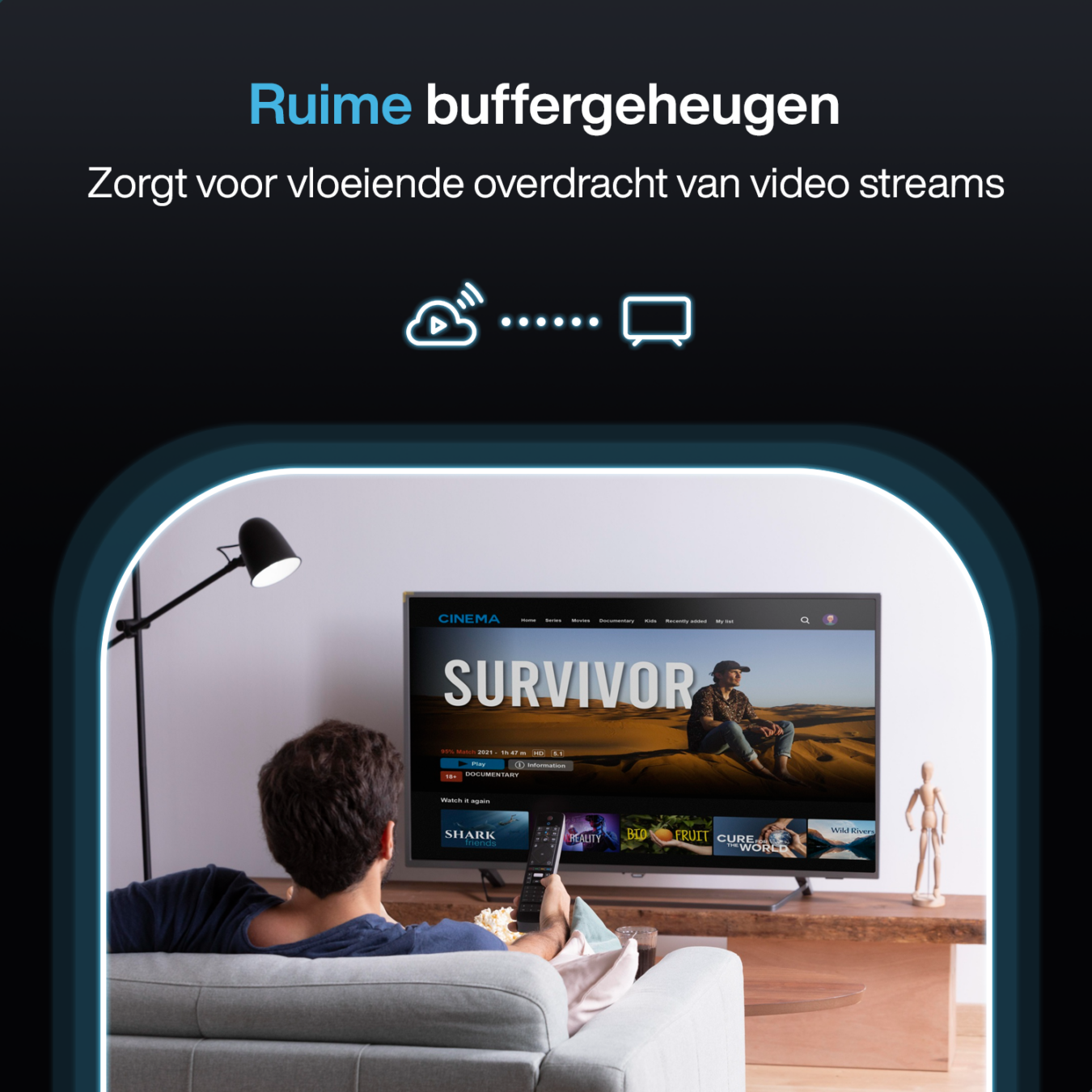 Koop Dahua Ethernet Switch - 5 Poorten - 10 / 100 / 1000 Mbps - Kunststof