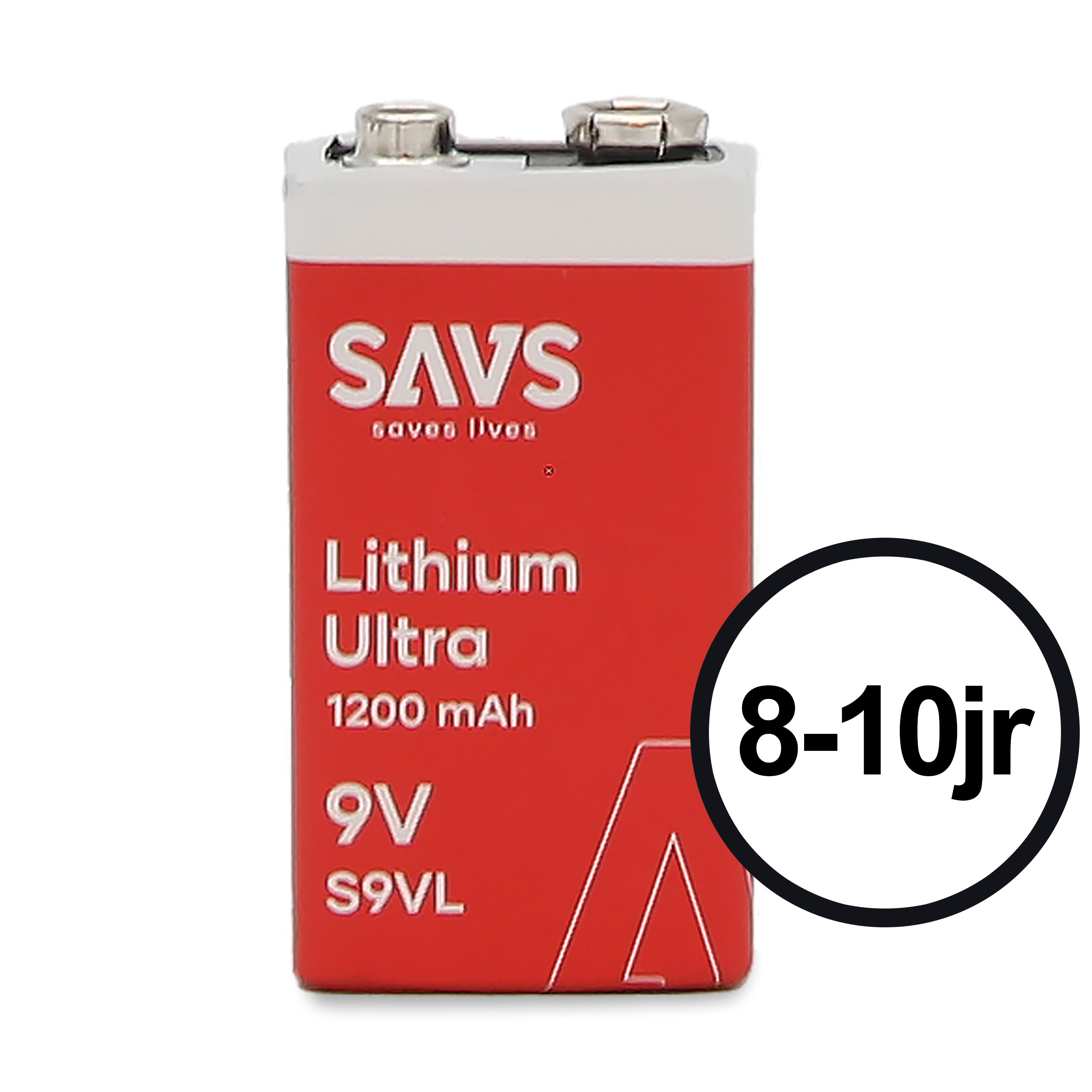 SAVS S9VL 9V Lithium batterij