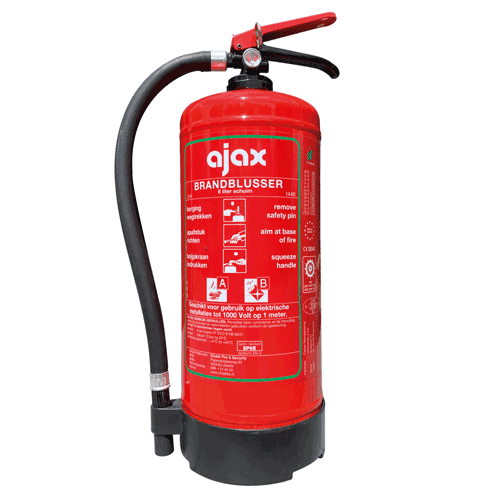 Koop Ajax SP6E Brandblusser schuim 6 liter - Fluorvrij
