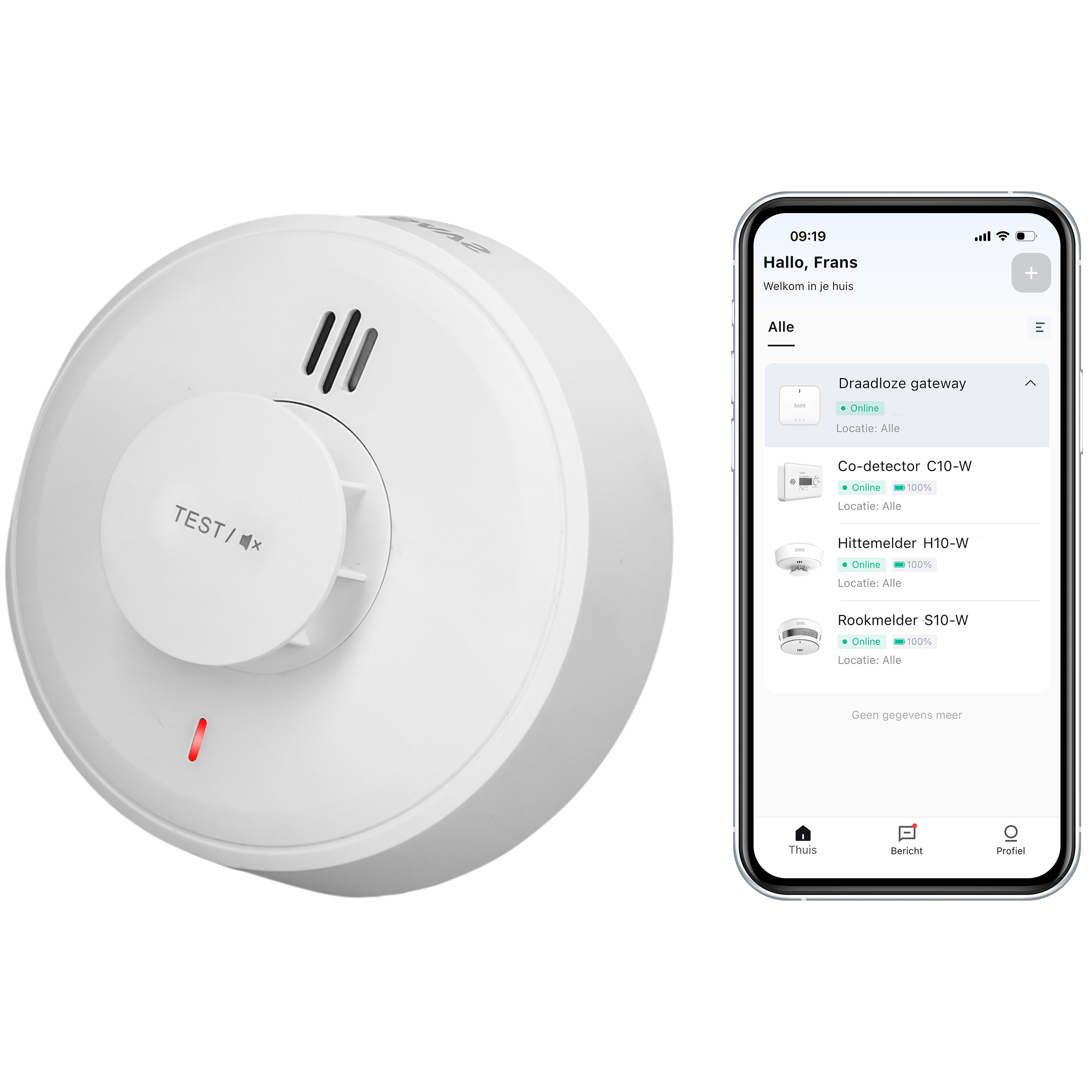 SAVS H10-W Hittemelder - LinkSmart