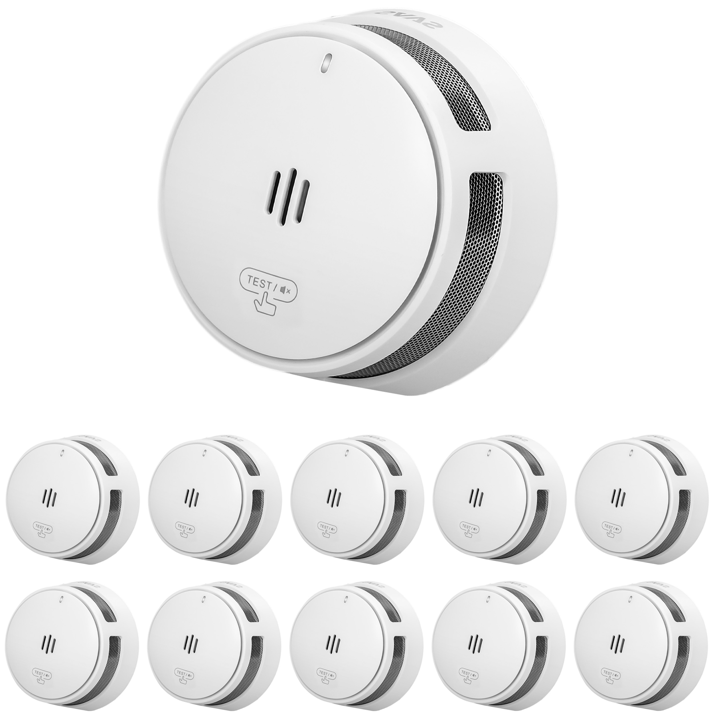SAVS S10 Rookmelder Standalone 10 jaar 10-pack