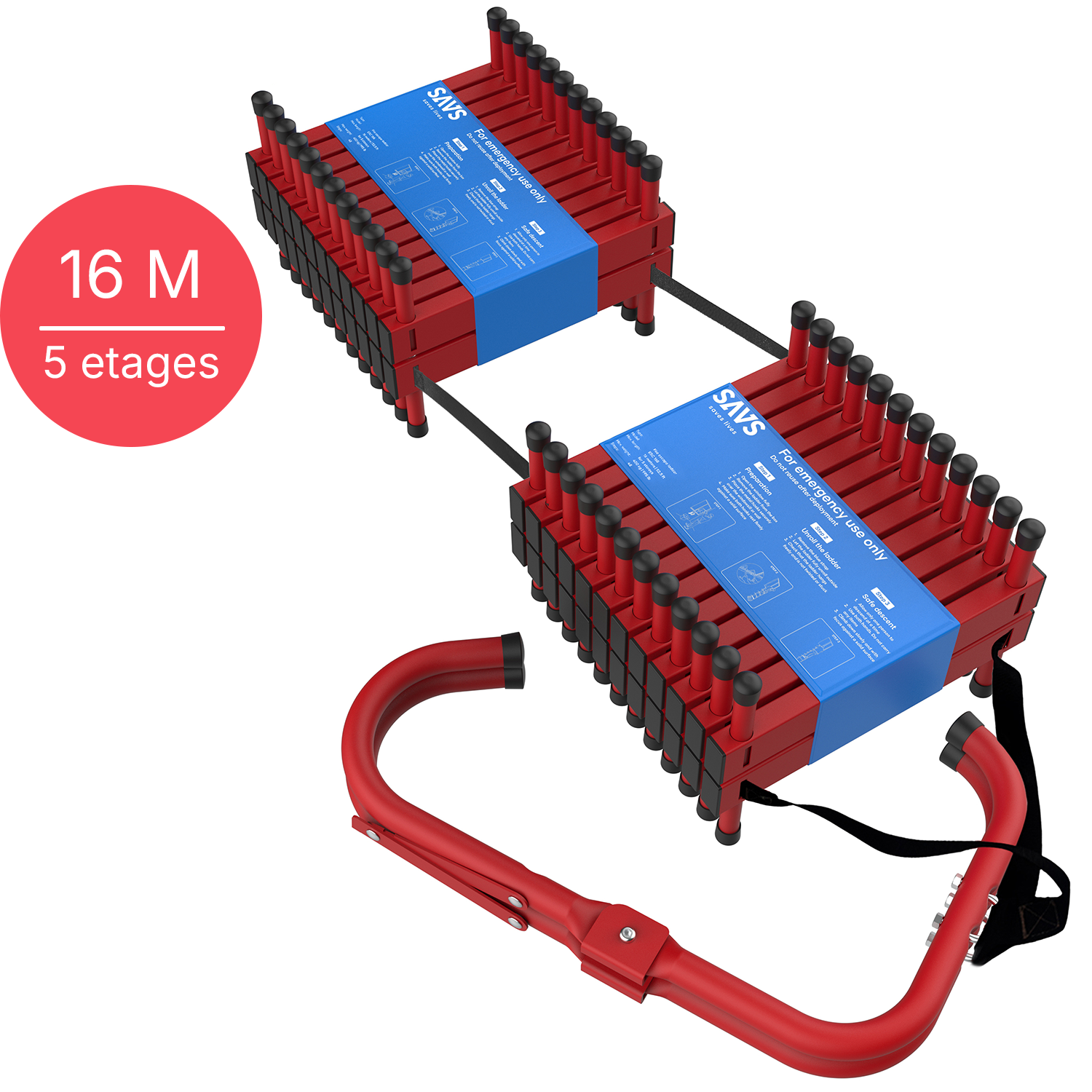 SAVS ESC-16S Vluchtladder 16 meter