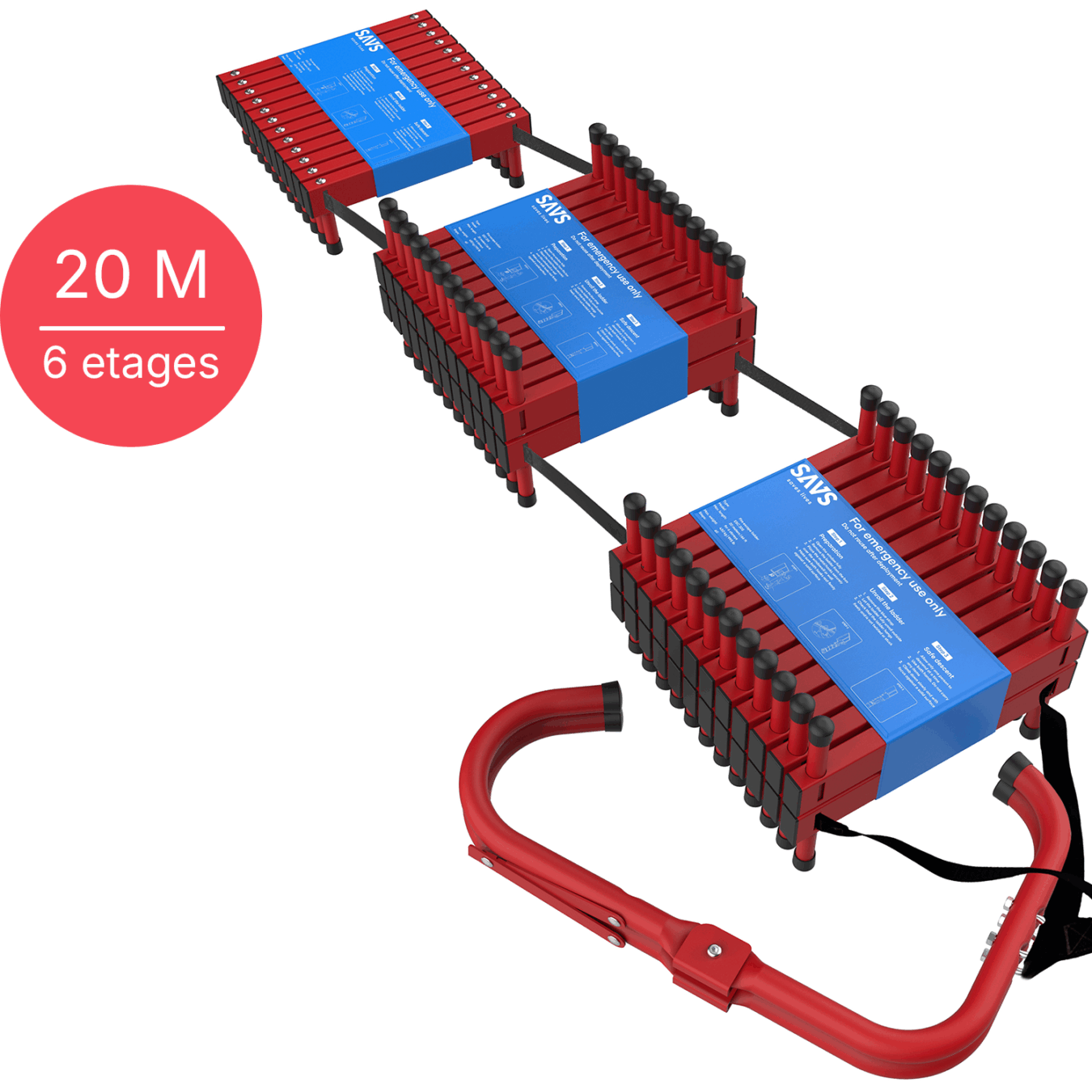 Koop SAVS ESC-20S Vluchtladder 20 meter