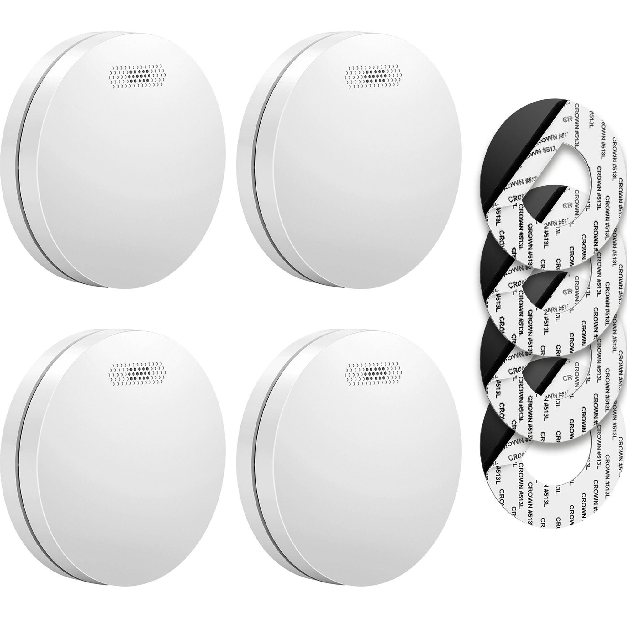SAVS SM11R4 Rookmelder - SafeLink draadloos koppelbaar 4-pack