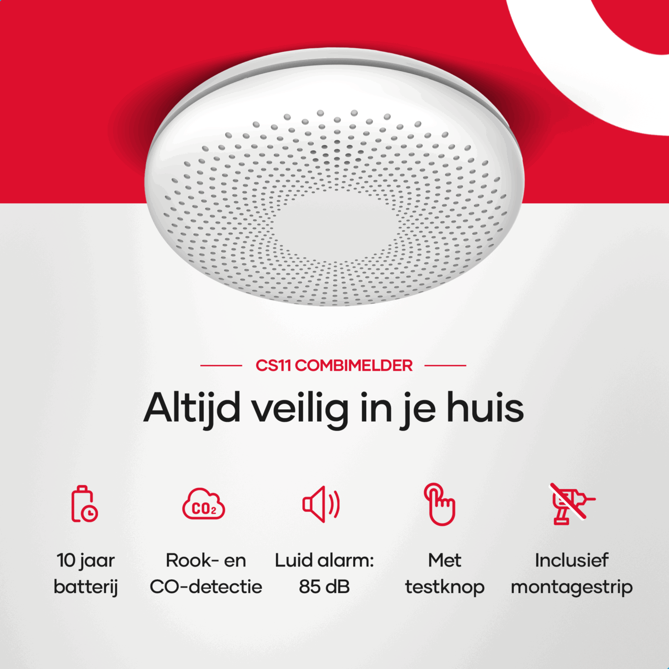 Koop SAVS CS11 Combimelder 3-pack