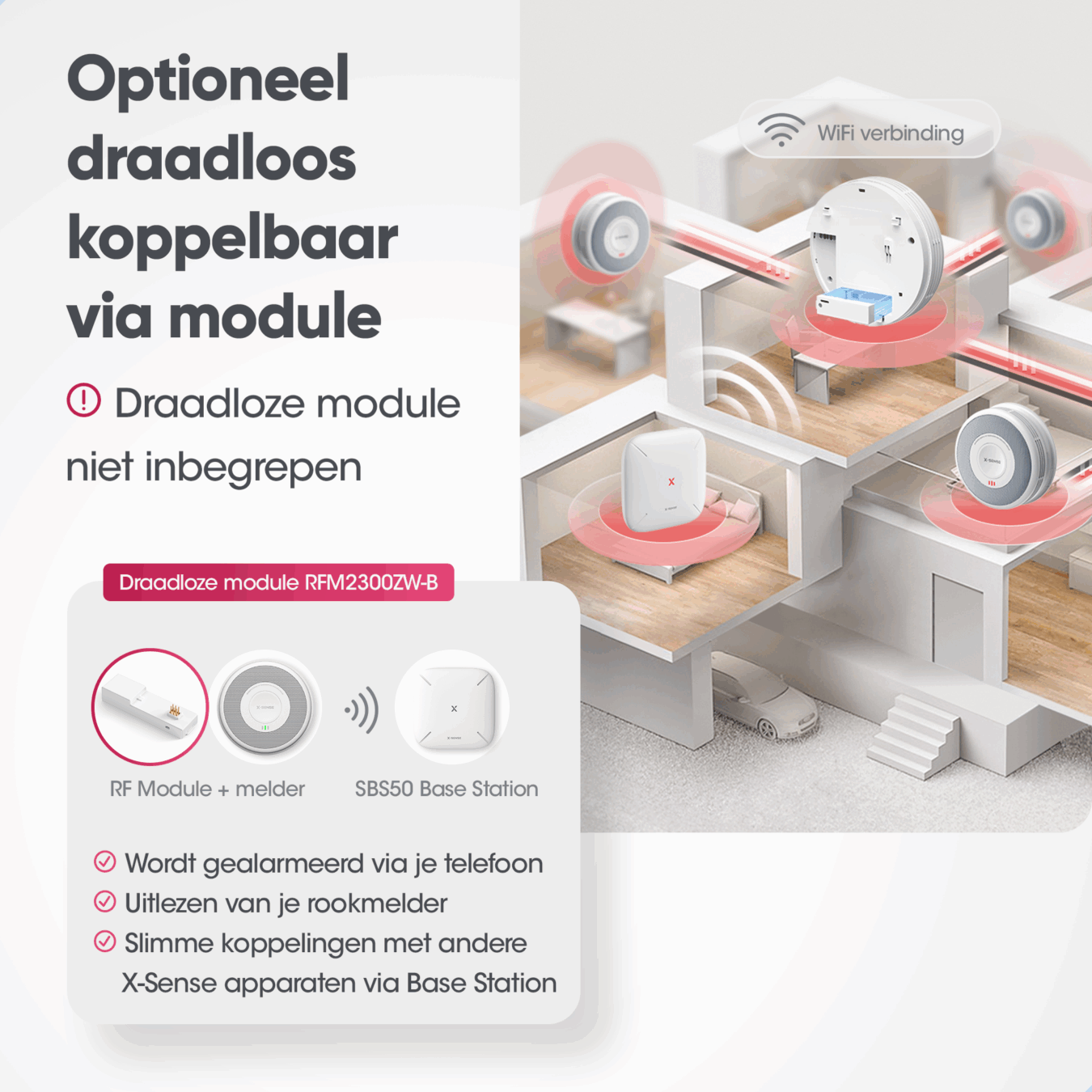 Koop X-Sense XS0F-PMA Rookmelder 230v