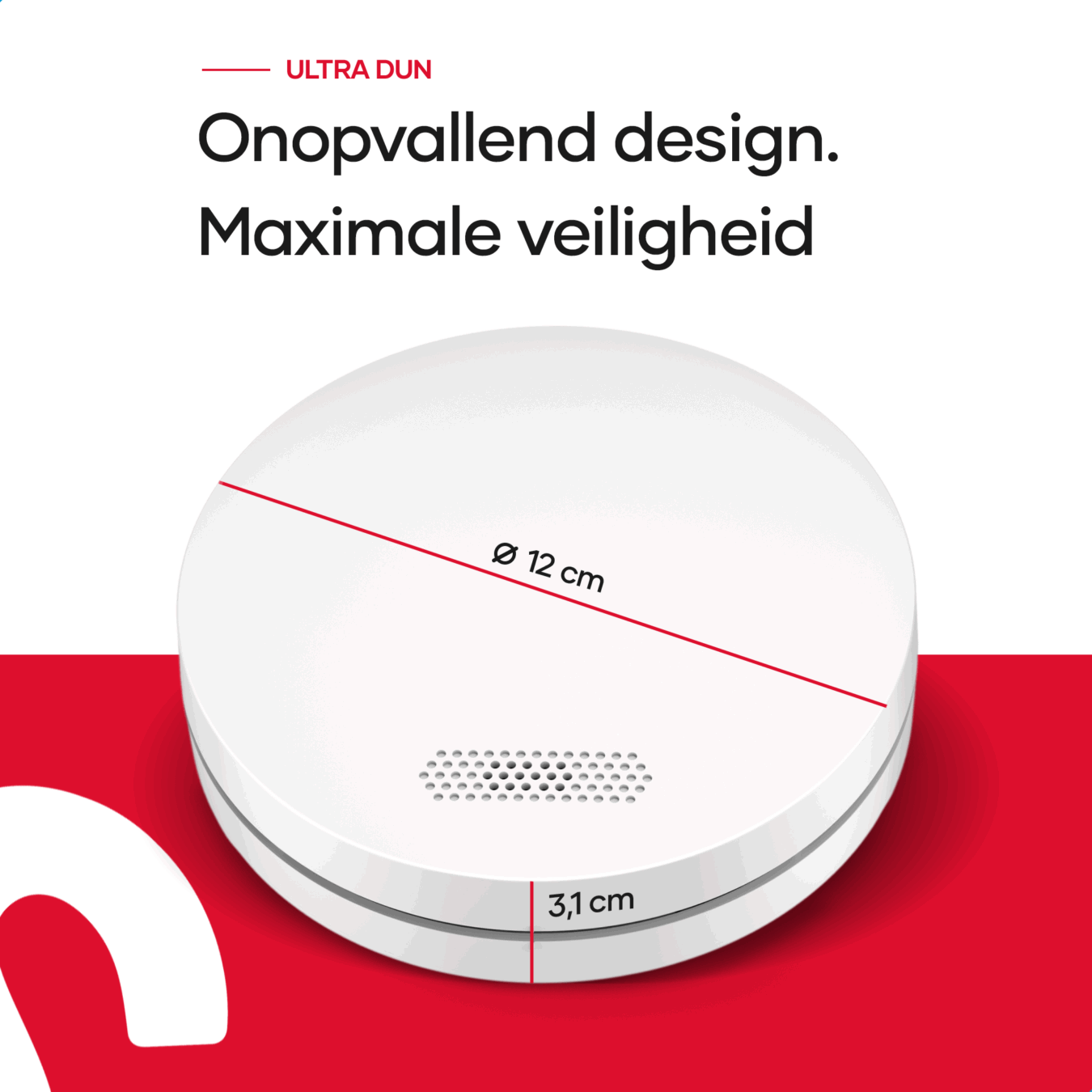 Koop SAVS SM11R4 Rookmelder - SafeLink draadloos koppelbaar