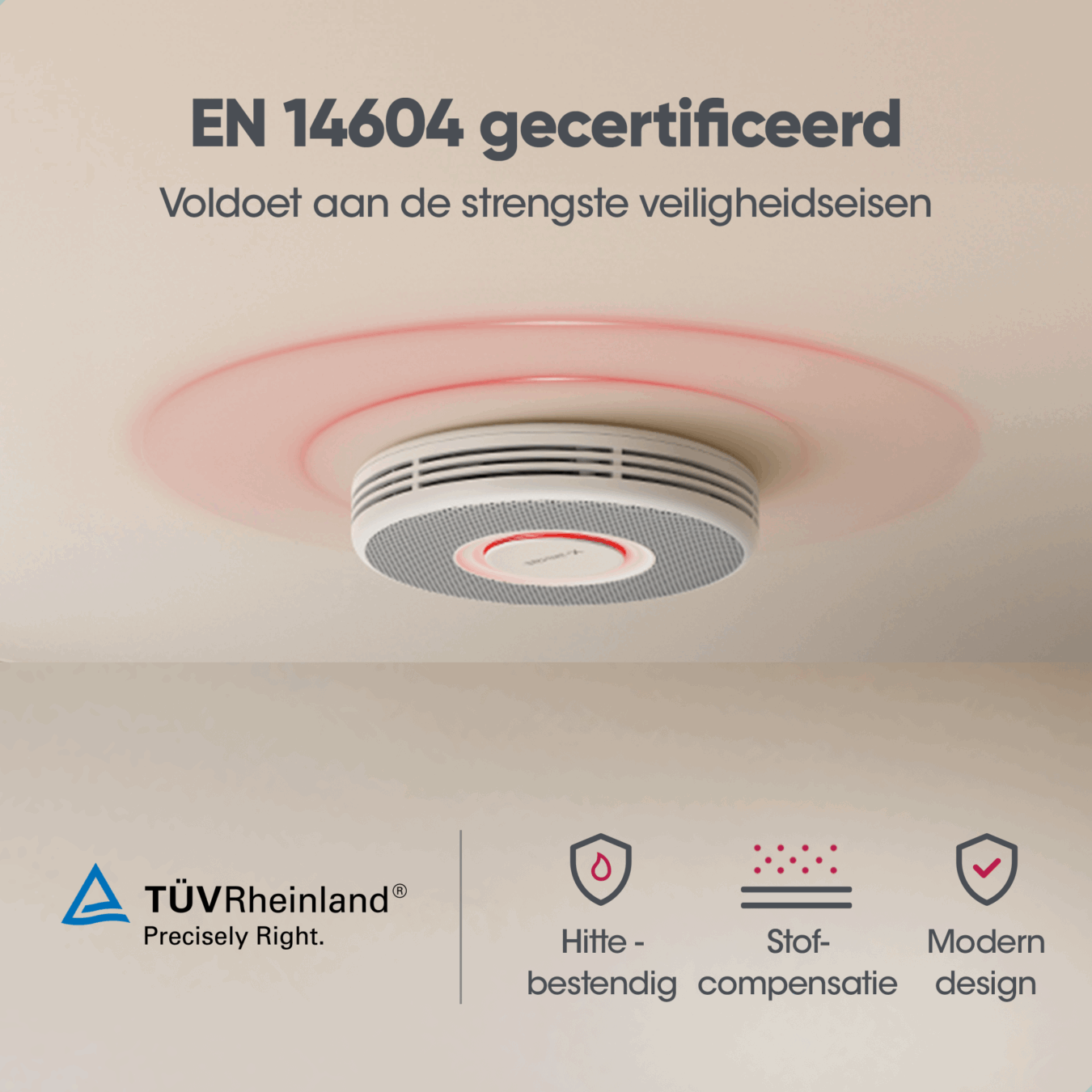 Koop X-Sense XS0B-MR Slimme Rookmelder bundel 4 pack Link+ Pro - Gesproken meldingen