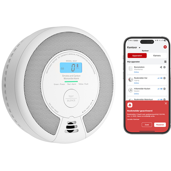 Koop X-Sense SC07-MR Link+ Pro Combimelder