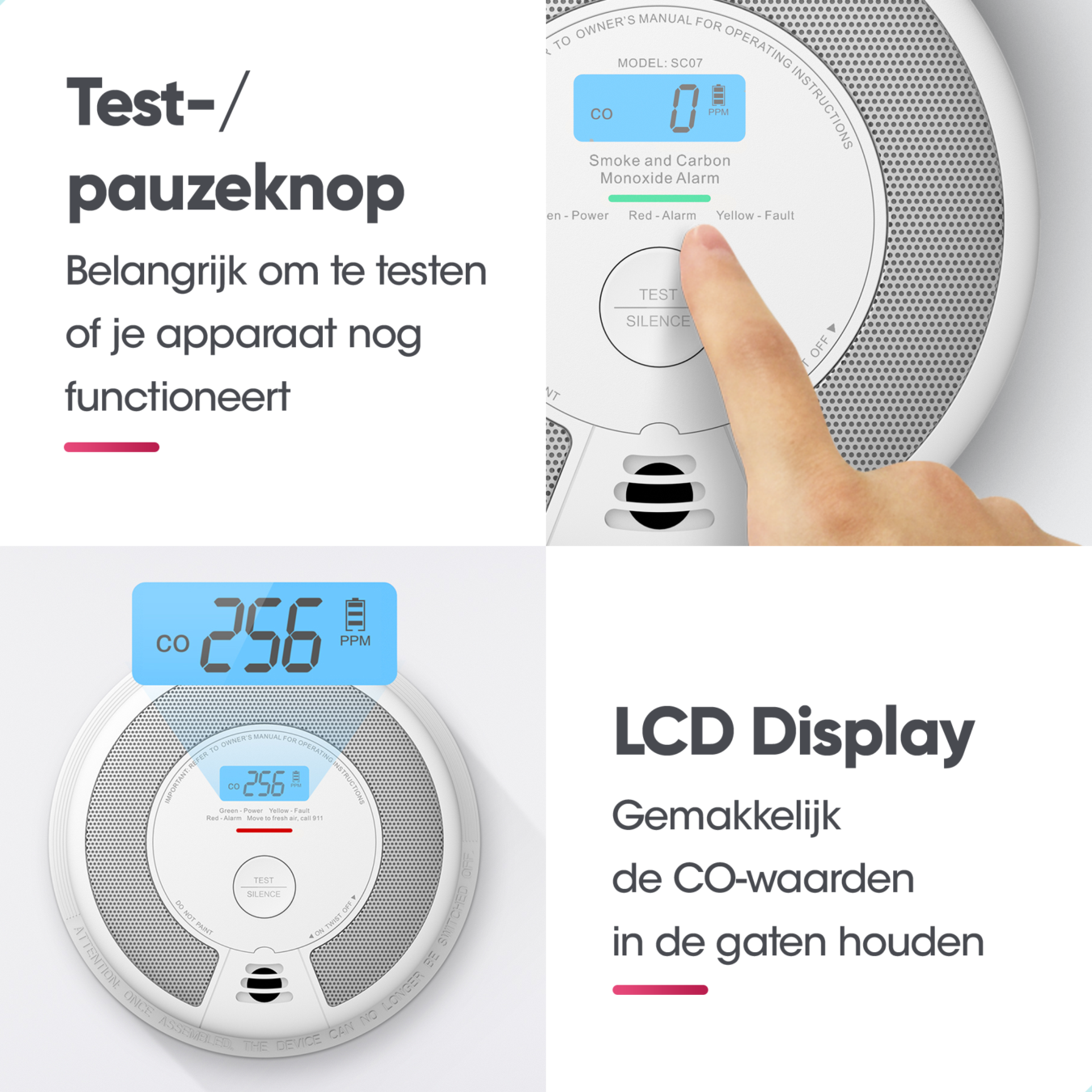 Koop X-Sense SC07-MR Link+ Pro Combimelder