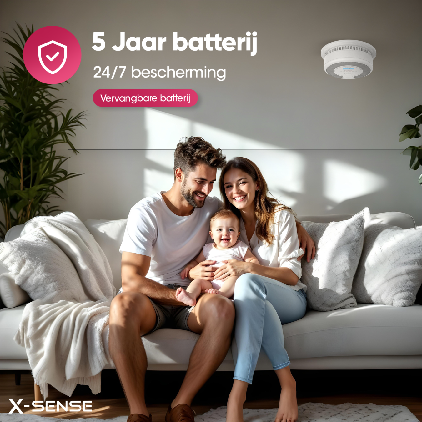 Koop X-Sense SC07-MR Link+ Pro Combimelder