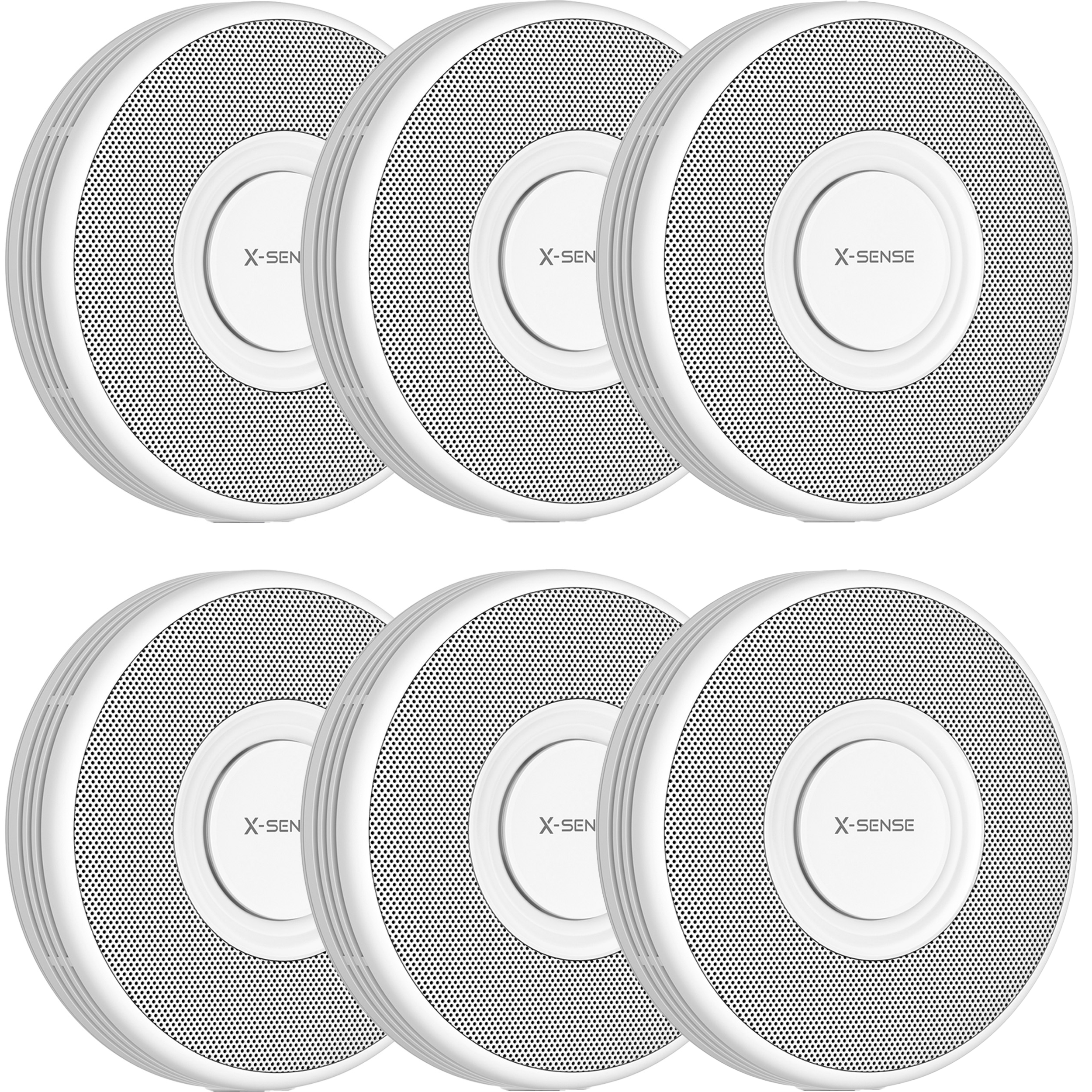 X-Sense XS0B-MR Rookmelder Link+ Pro - Gesproken meldingen 6-pack