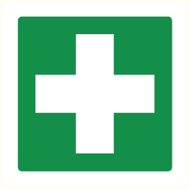 Koop Pictogram EHBO 20x20cm - Polypropeen