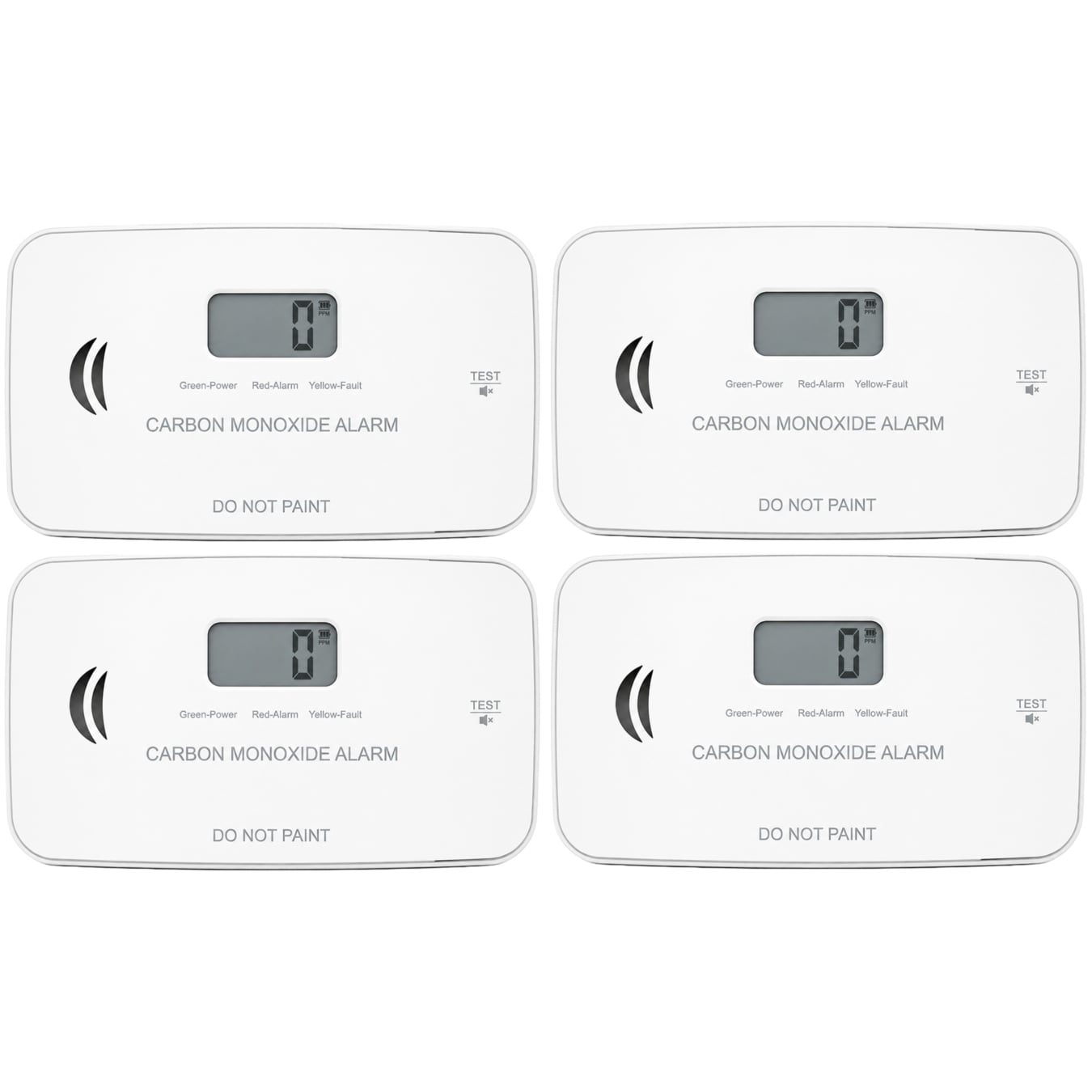 Koop SAVS CO08 Koolmonoxidemelder 4-pack