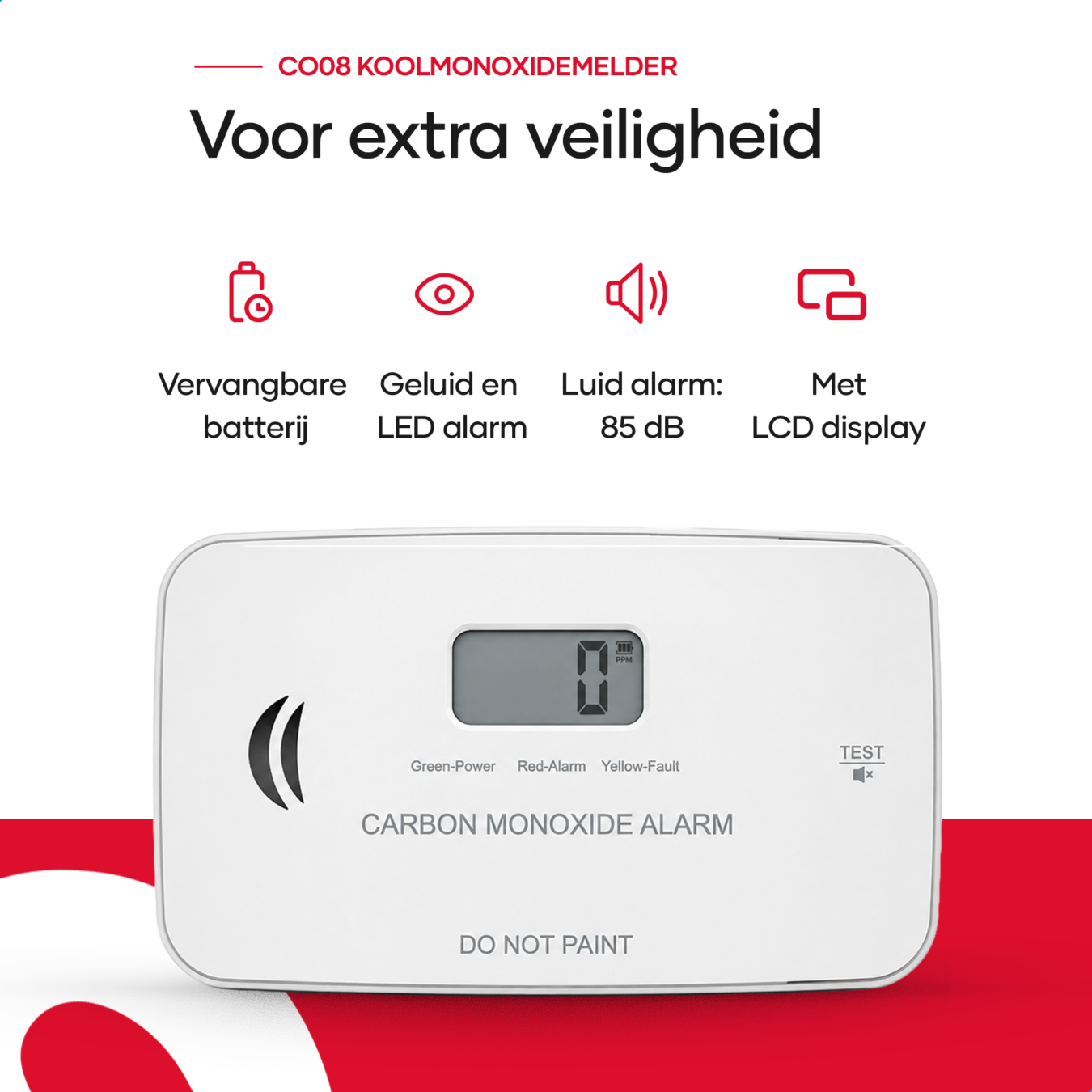 Koop SAVS CO08 Koolmonoxidemelder
